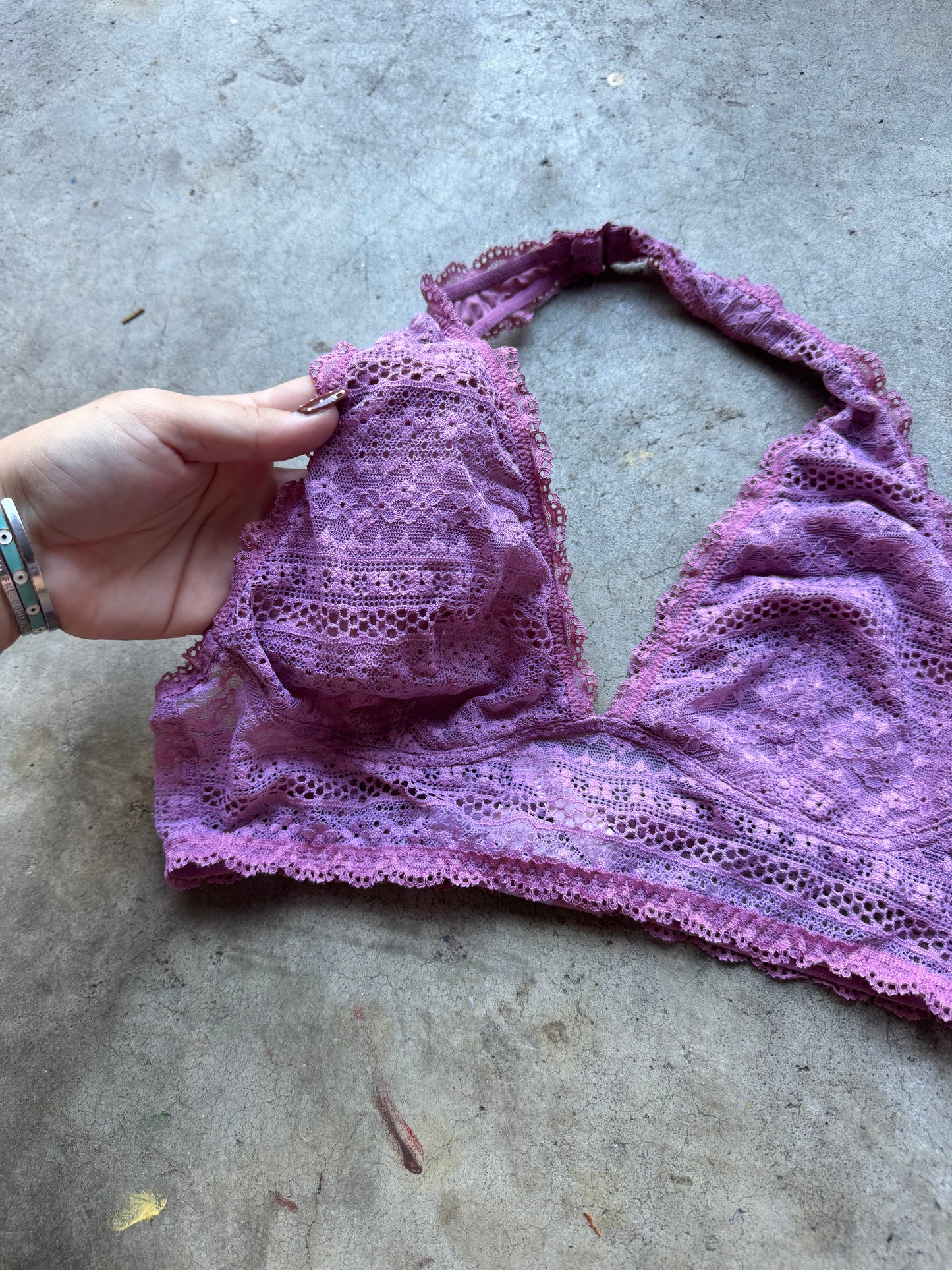 Lace bra