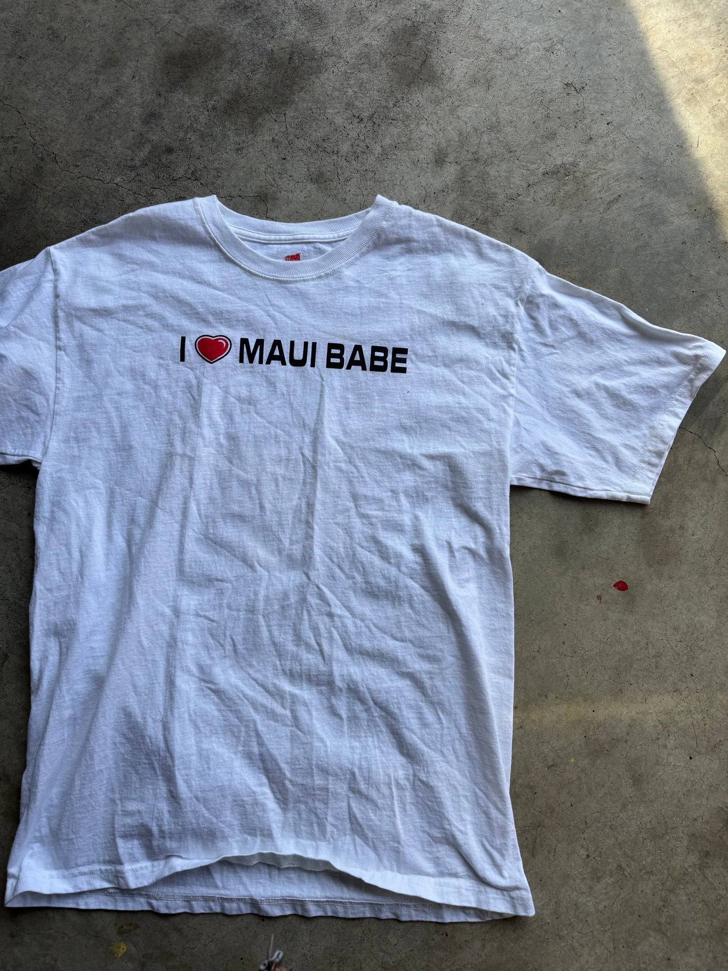 Vtg Maui Babe Tee