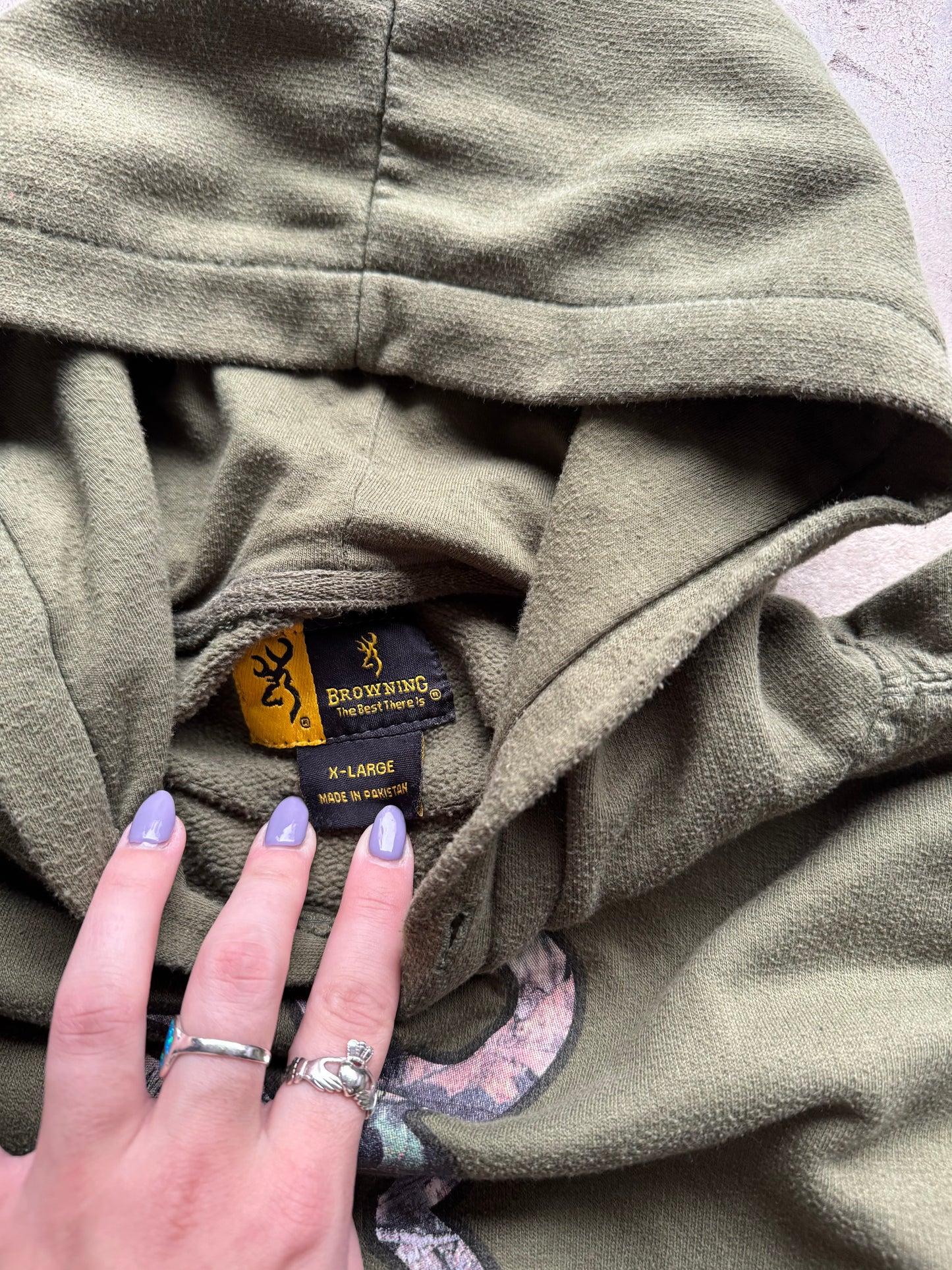 Camo hoodie