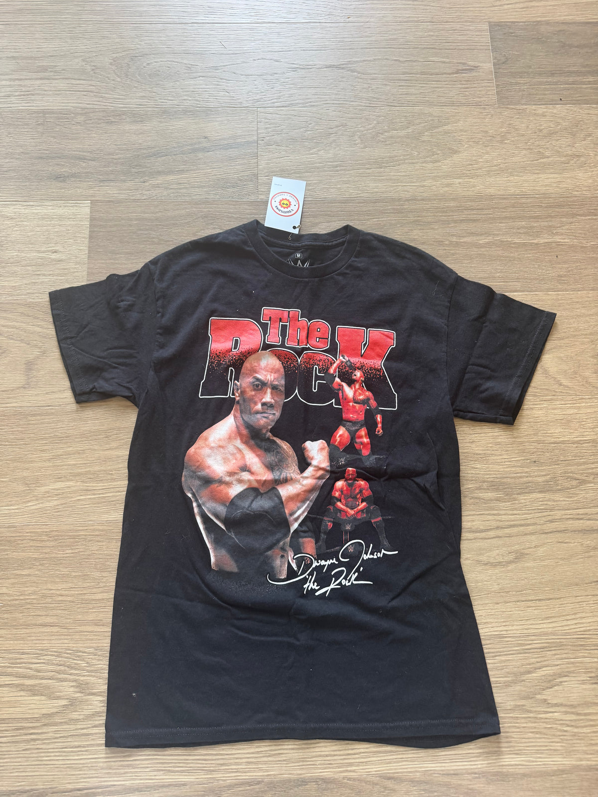 The rock tee
