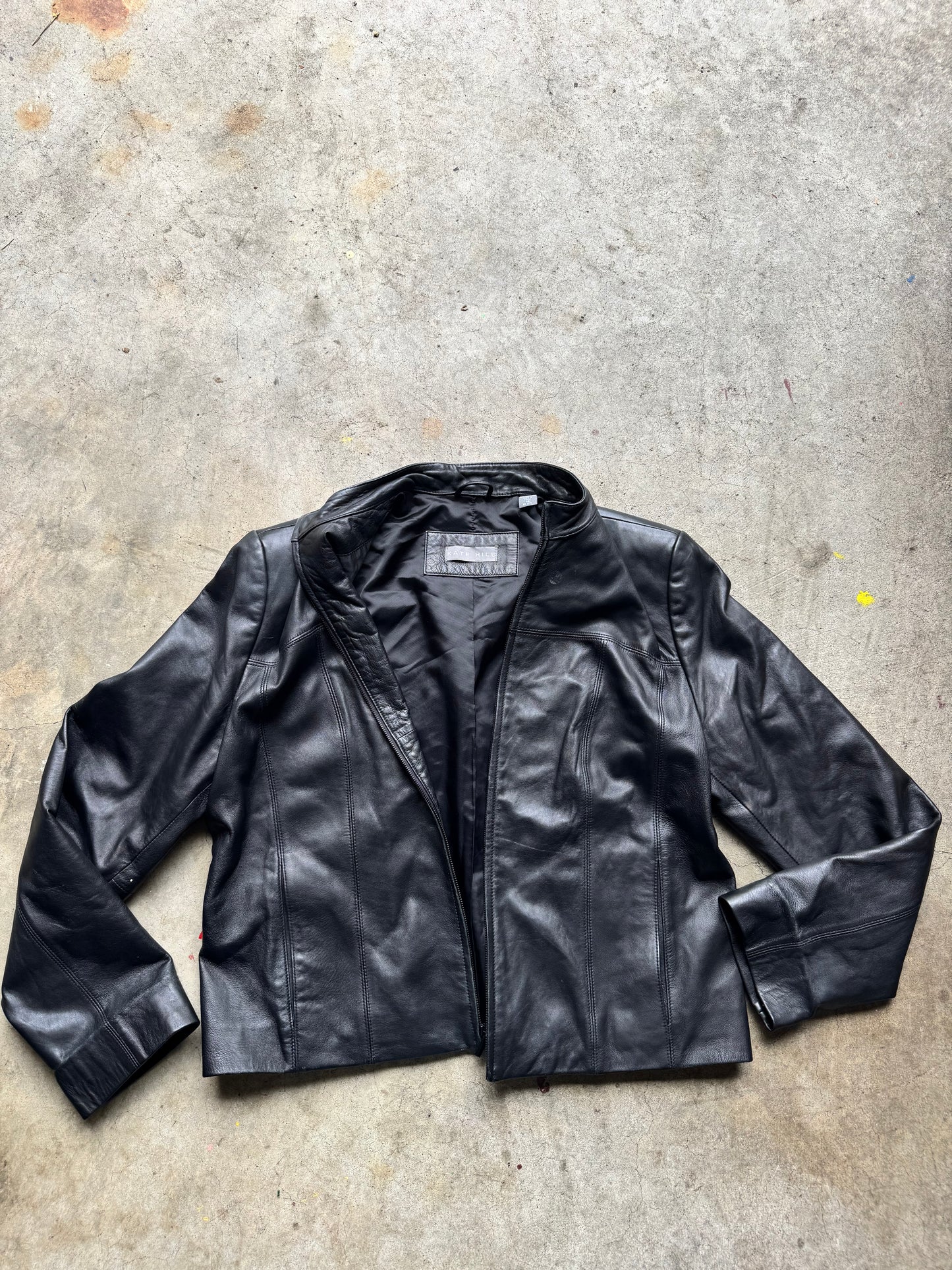 Leather jacket
