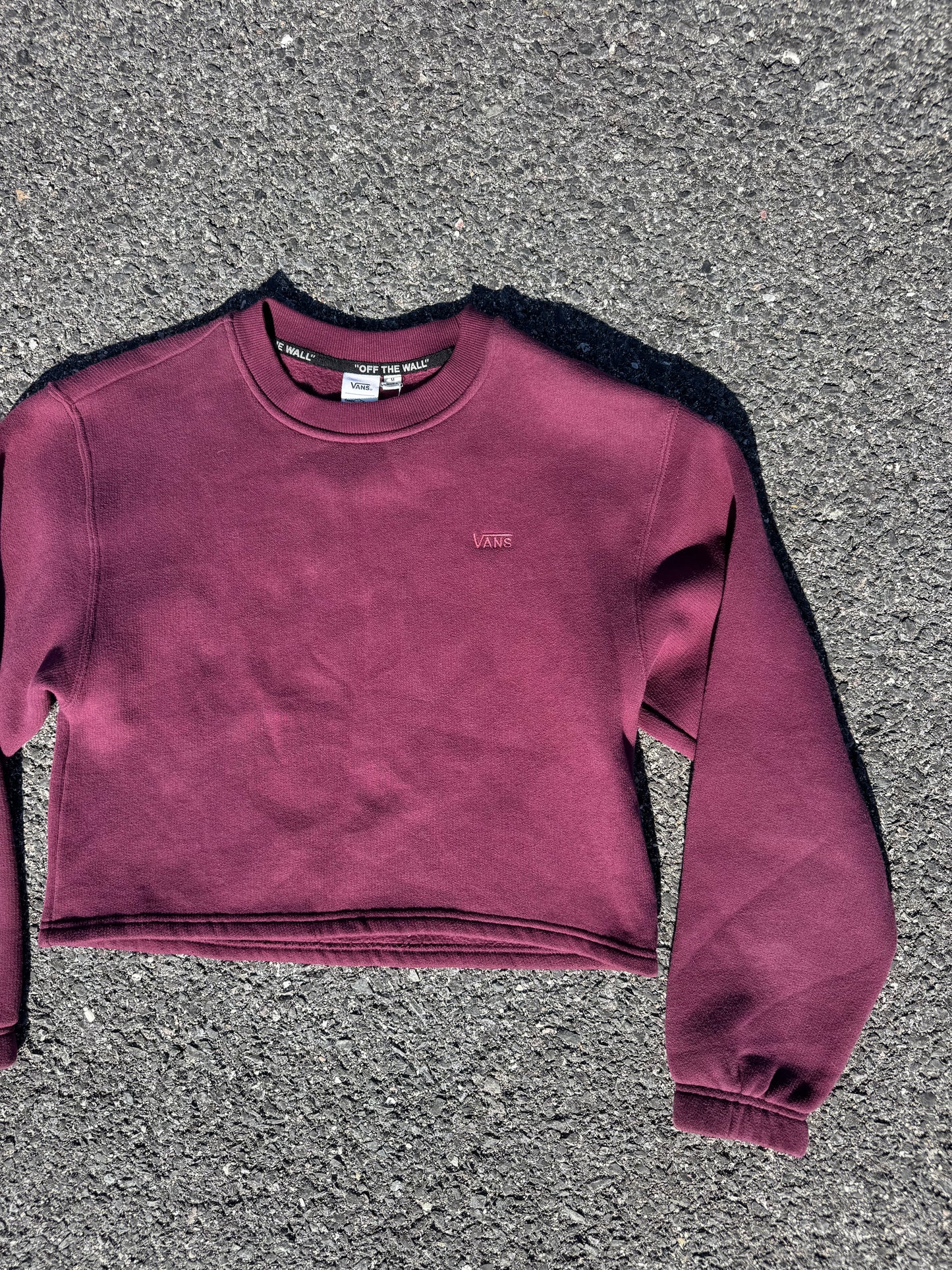 Vans cropped crewneck