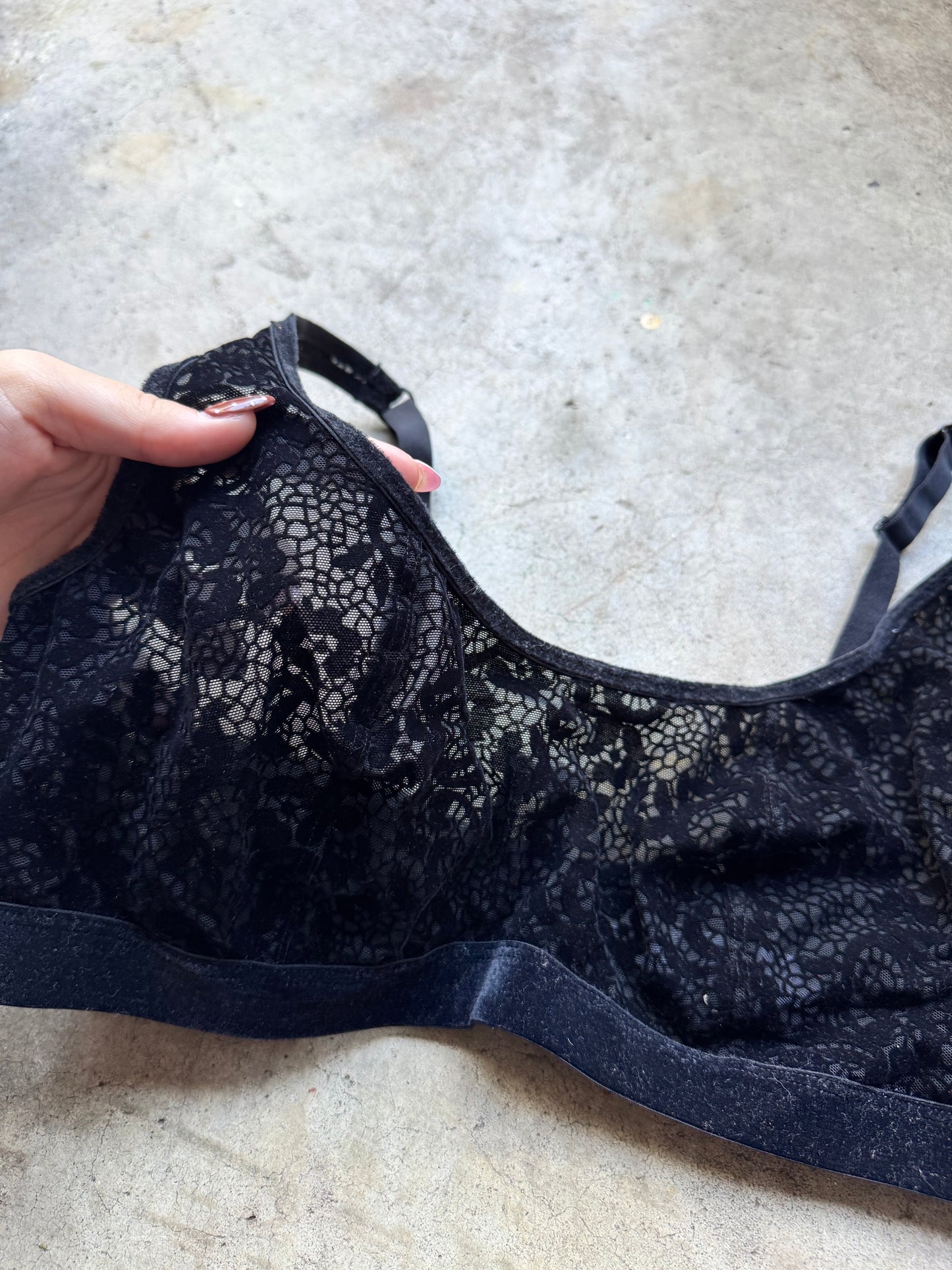 Lace bra