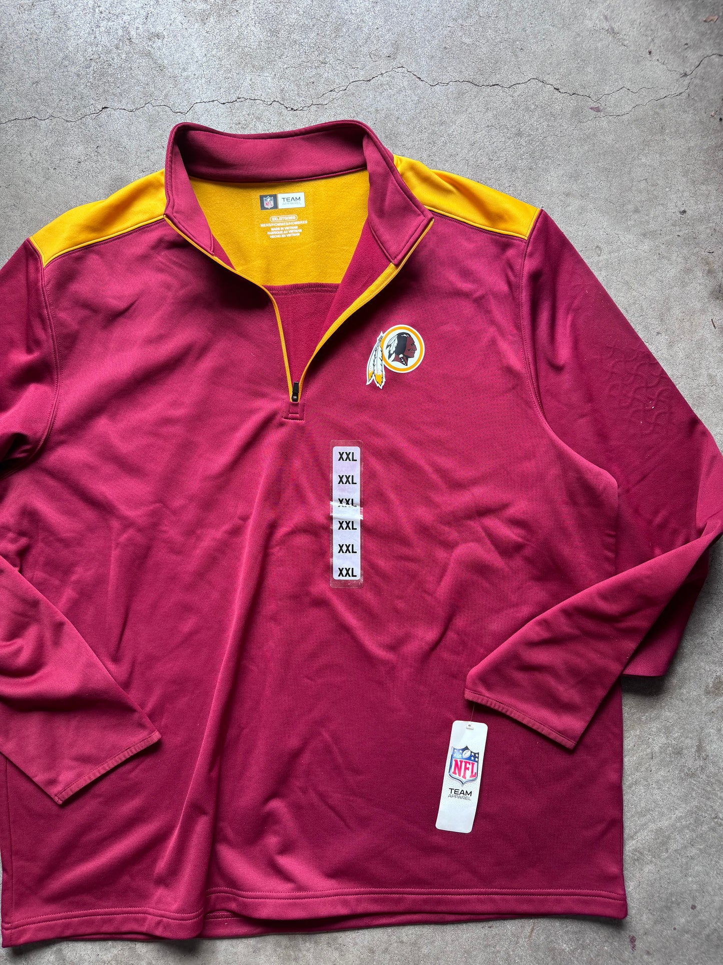 Redskins Quarter Zip
