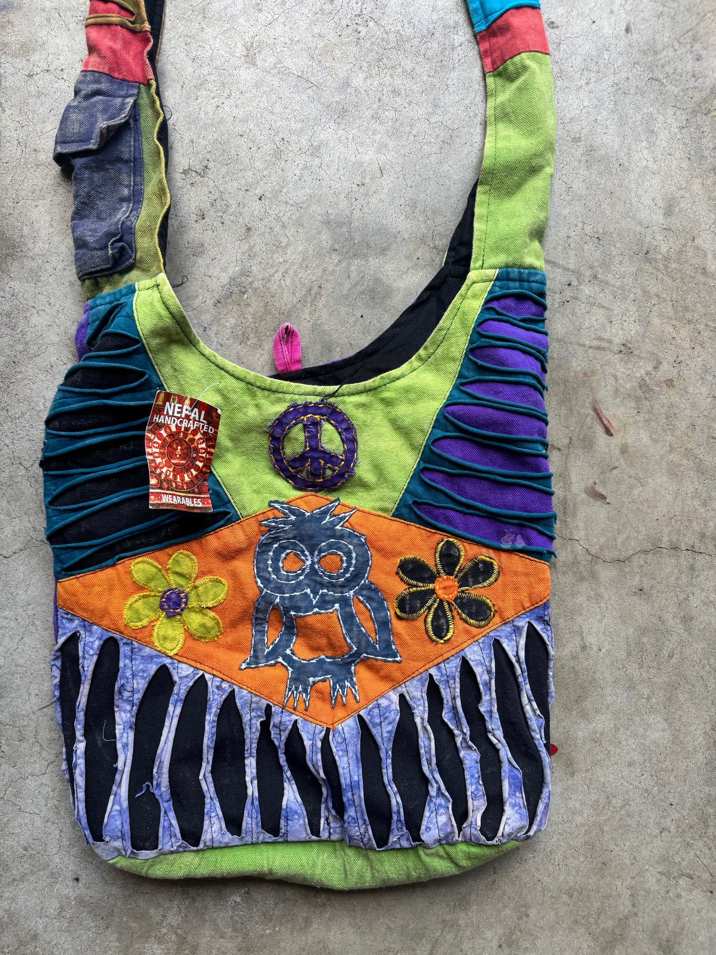 Vtg owl bag