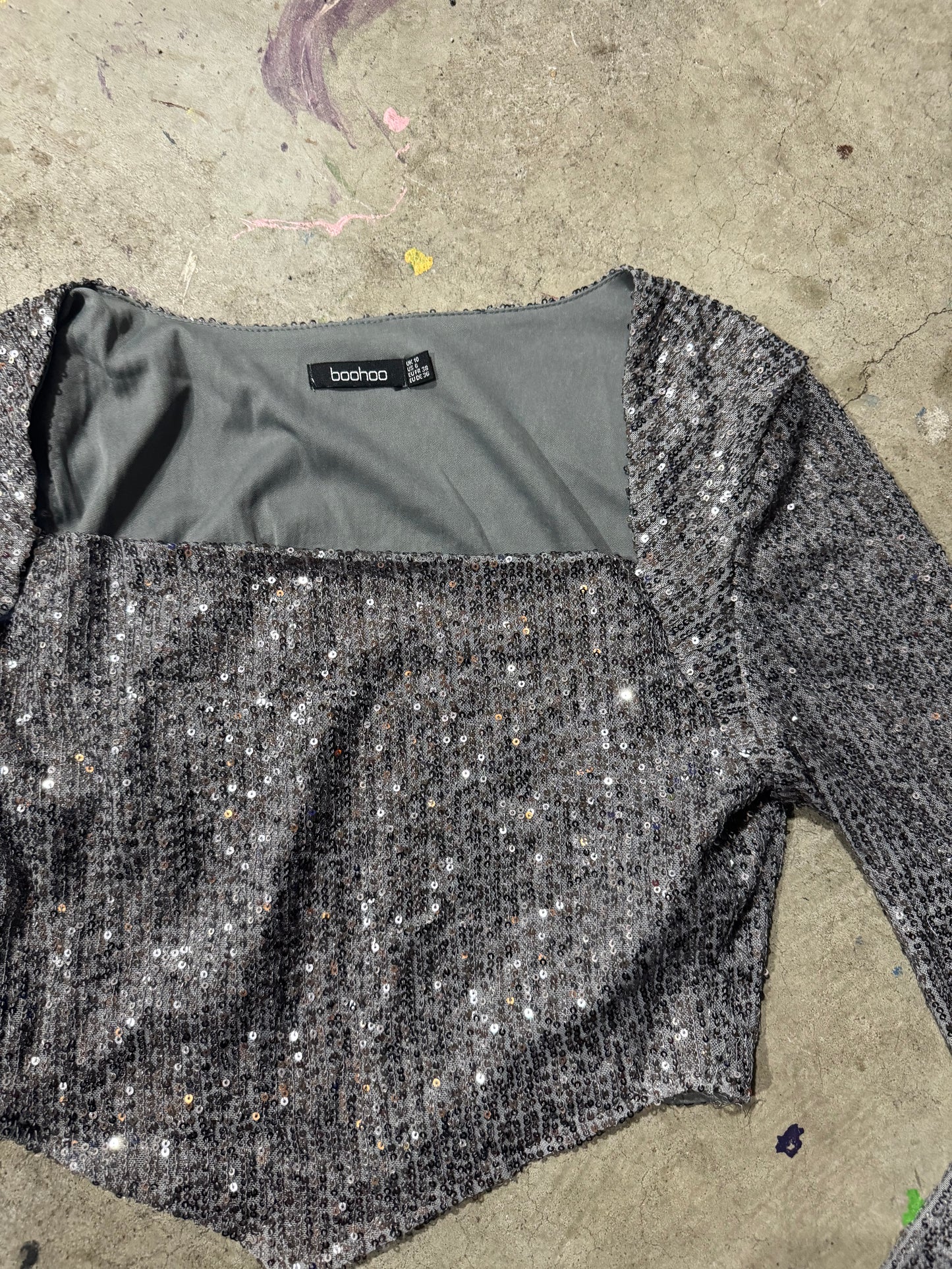 Sparkly top