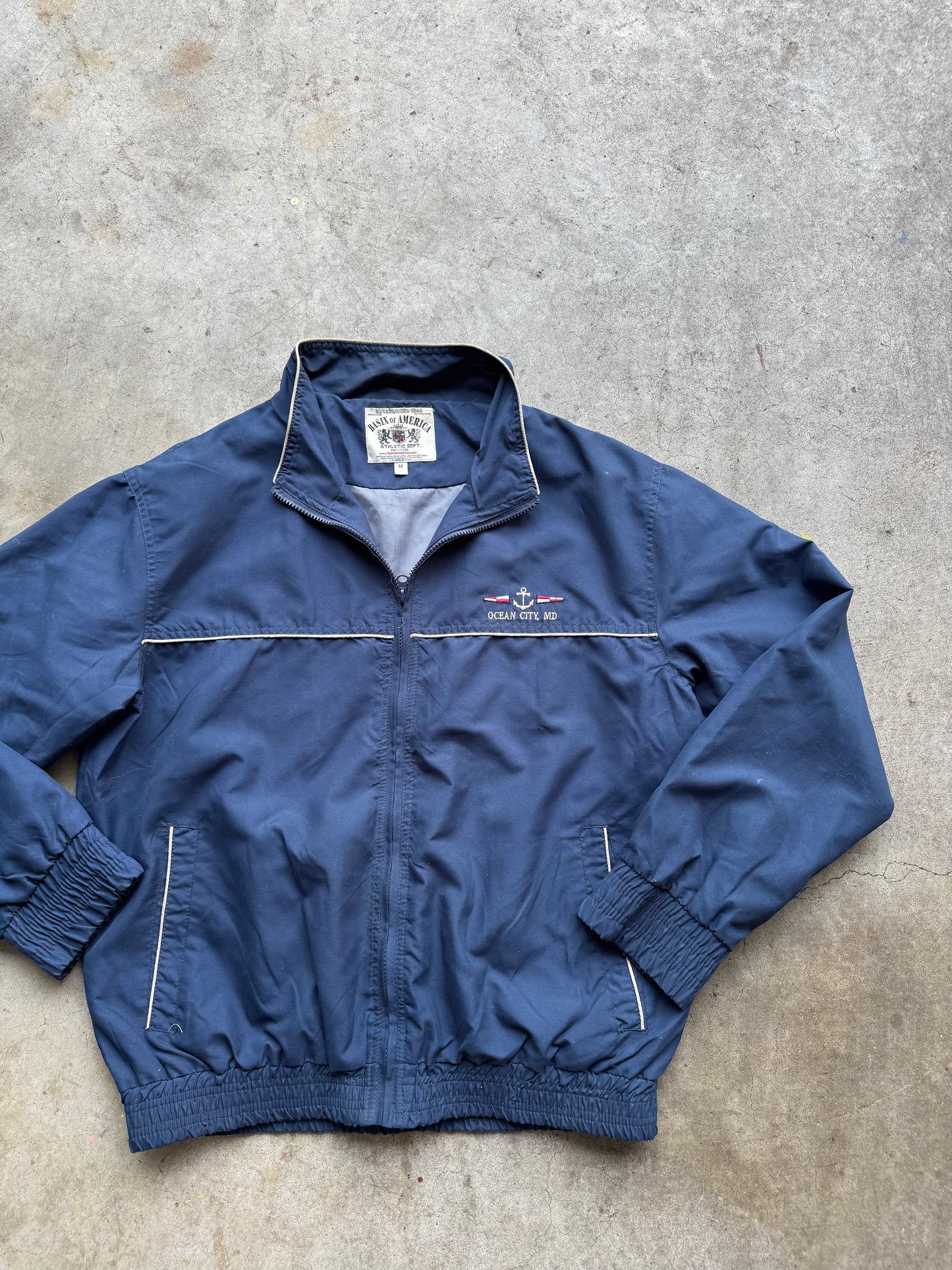 Vtg OCMD zip up