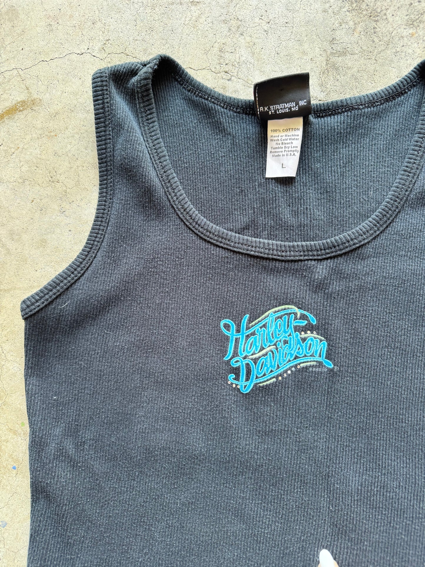 Vtg harley tank