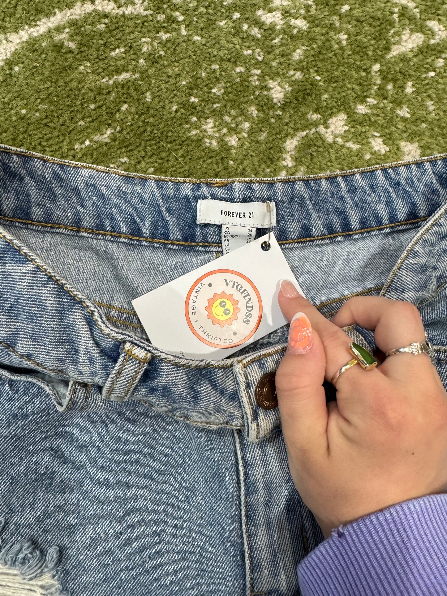 Jean shorts
