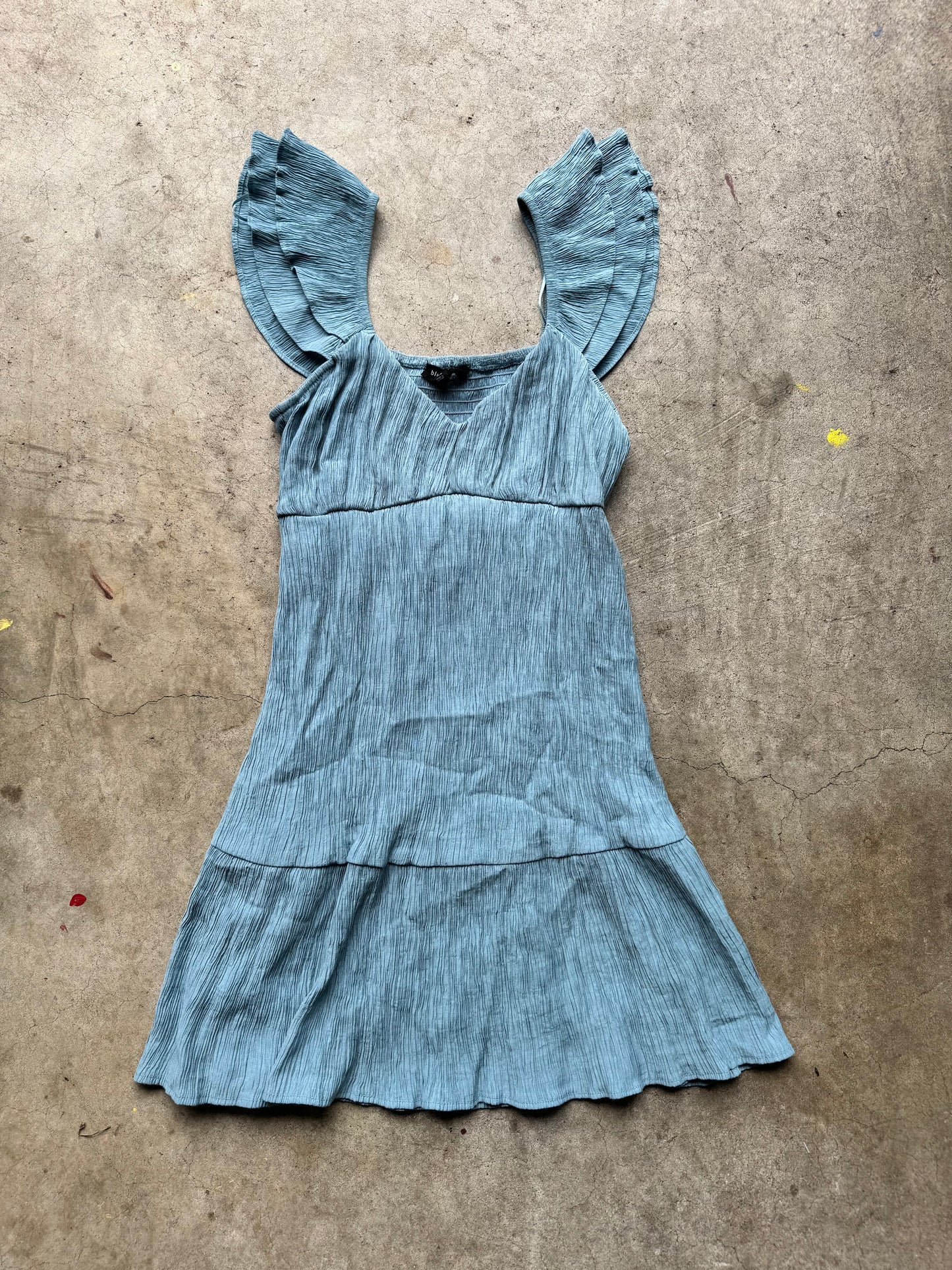 Blue dress