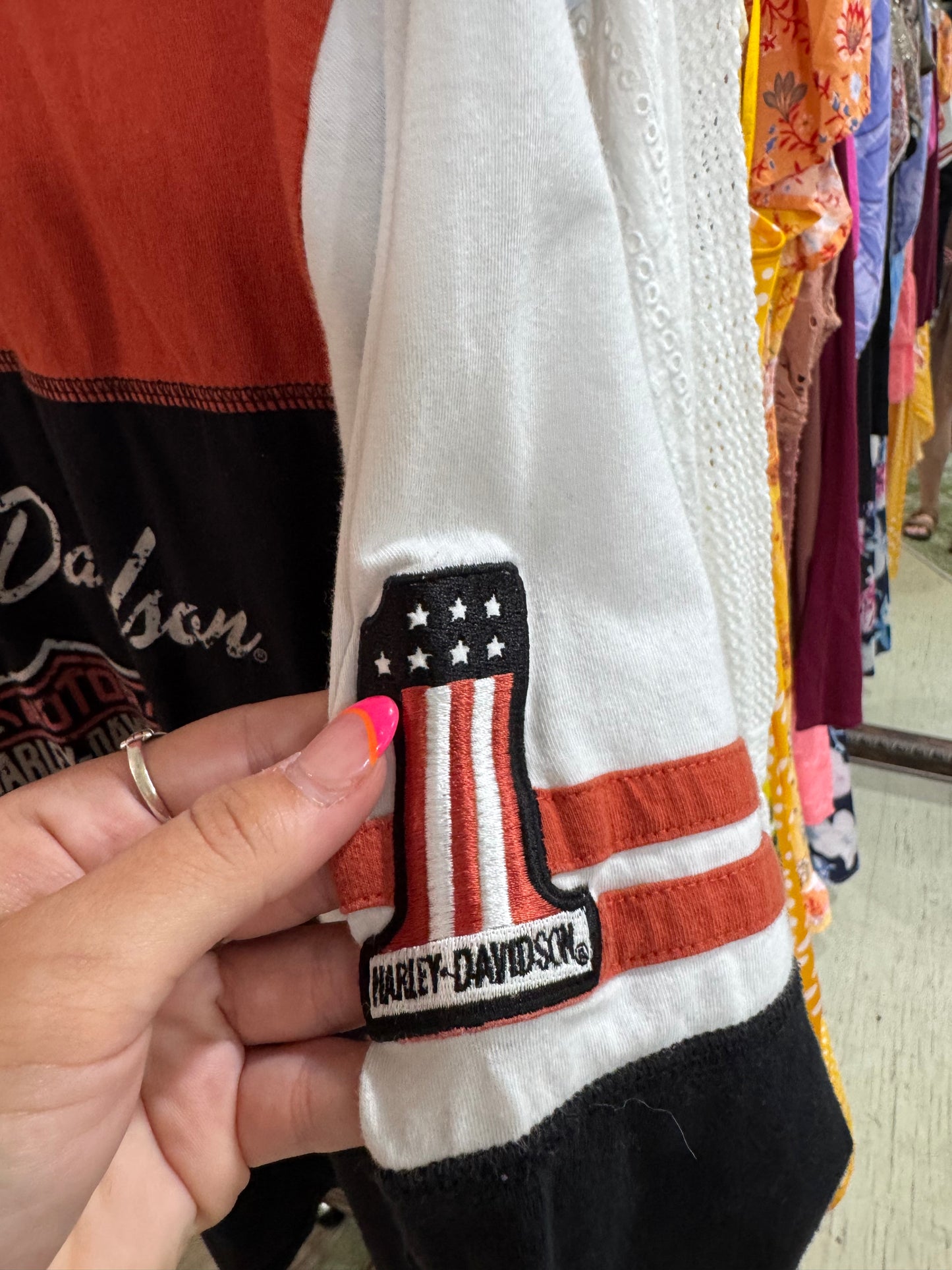 Vtg Harley tee