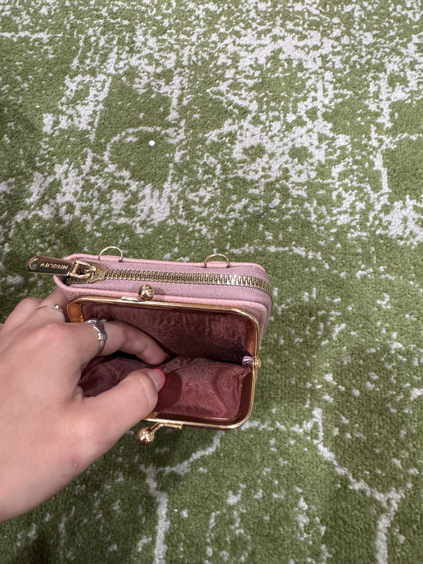 Pink wallet