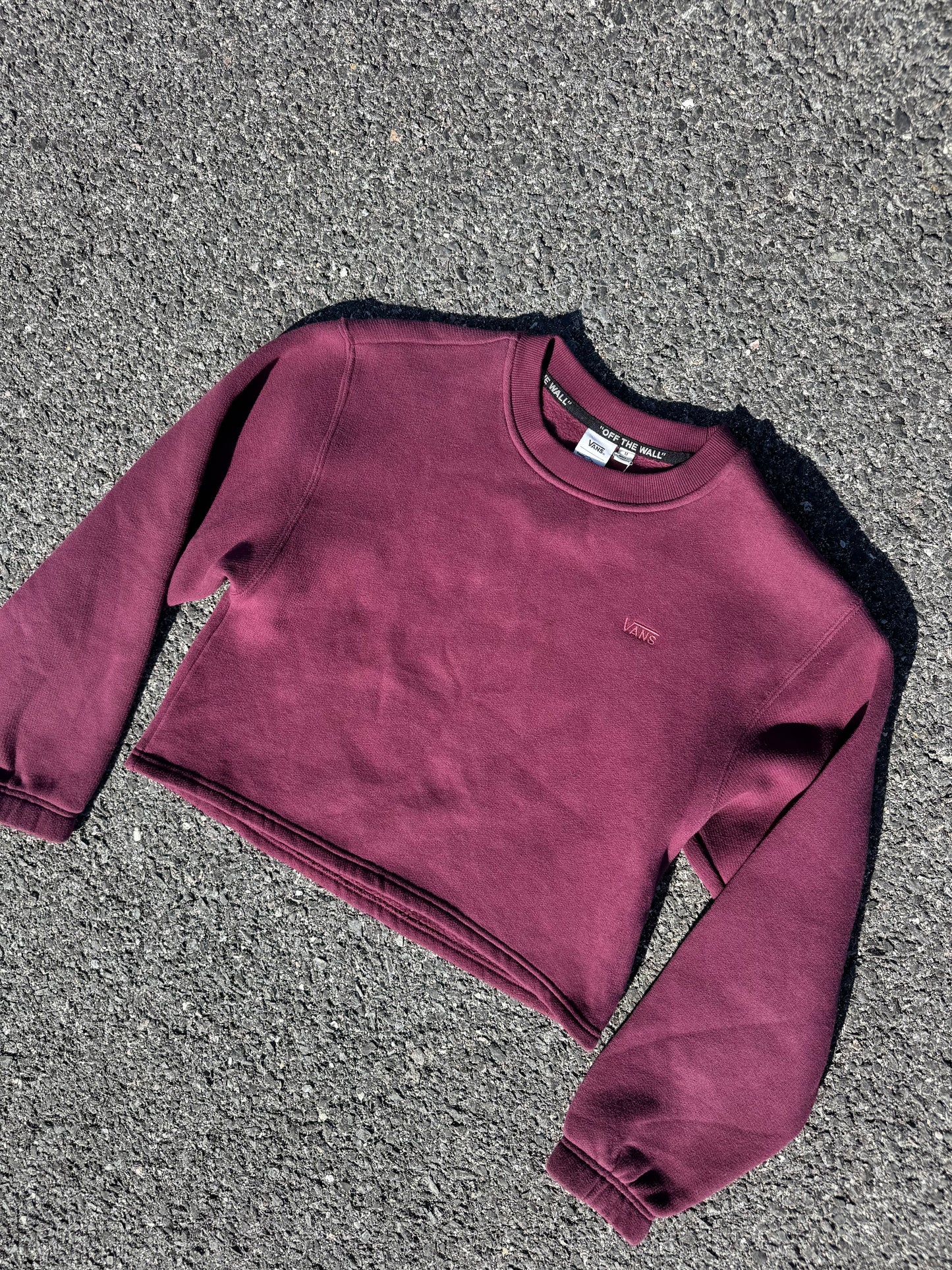 Vans cropped crewneck