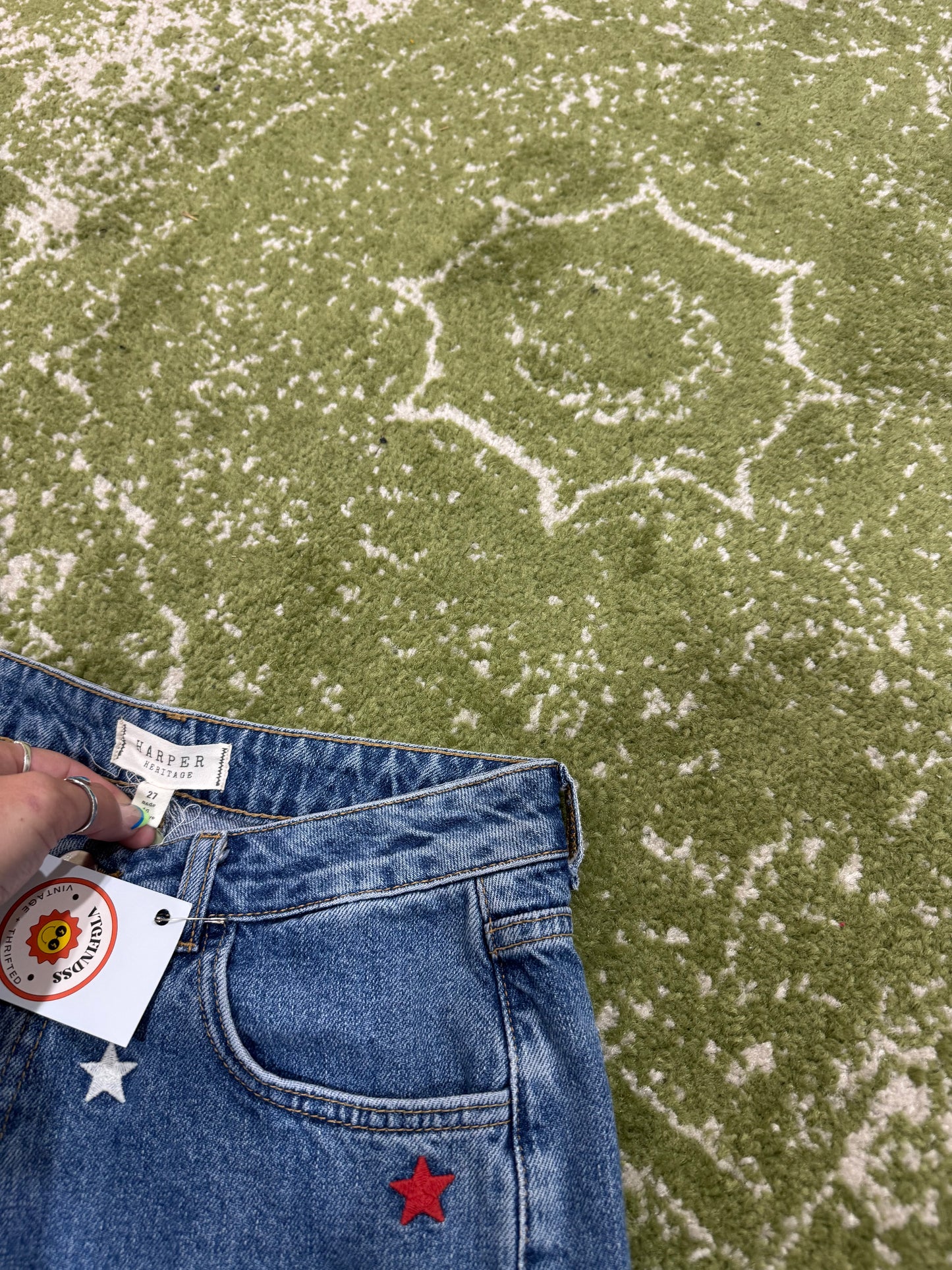 Star Jean shorts