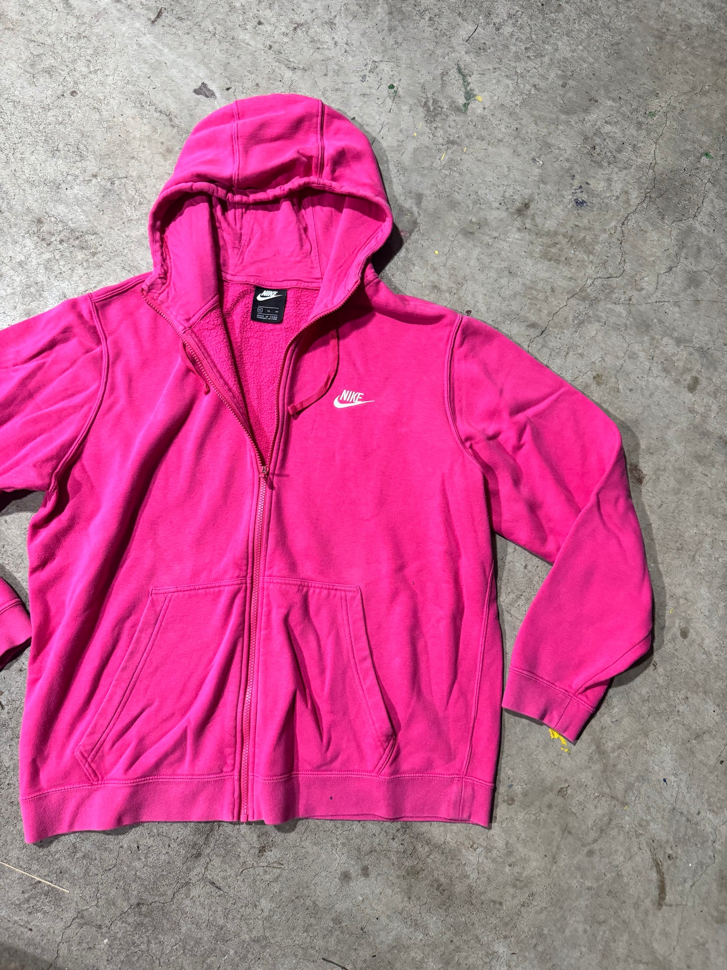 Pink Nike zip