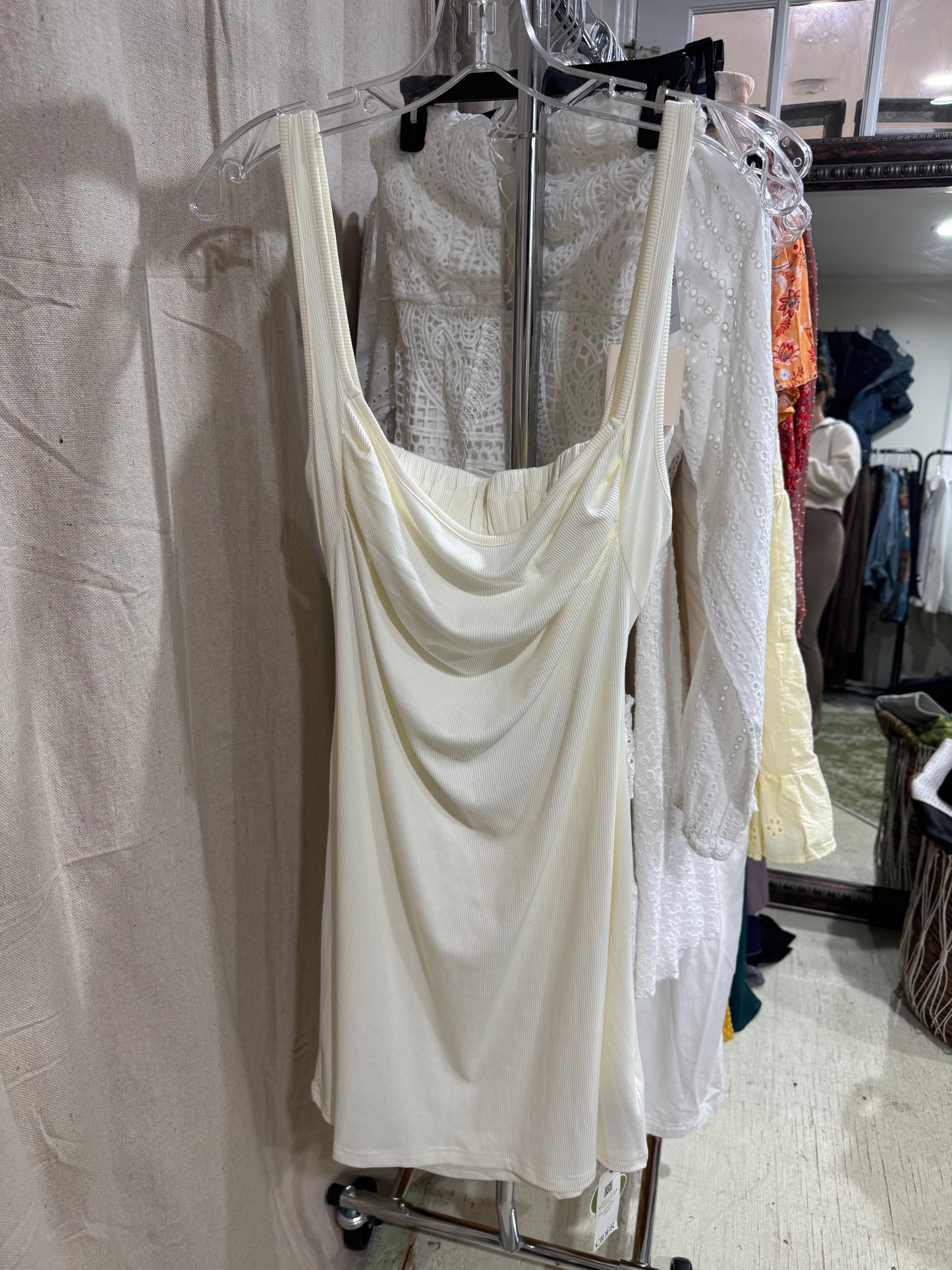 White NWT dress