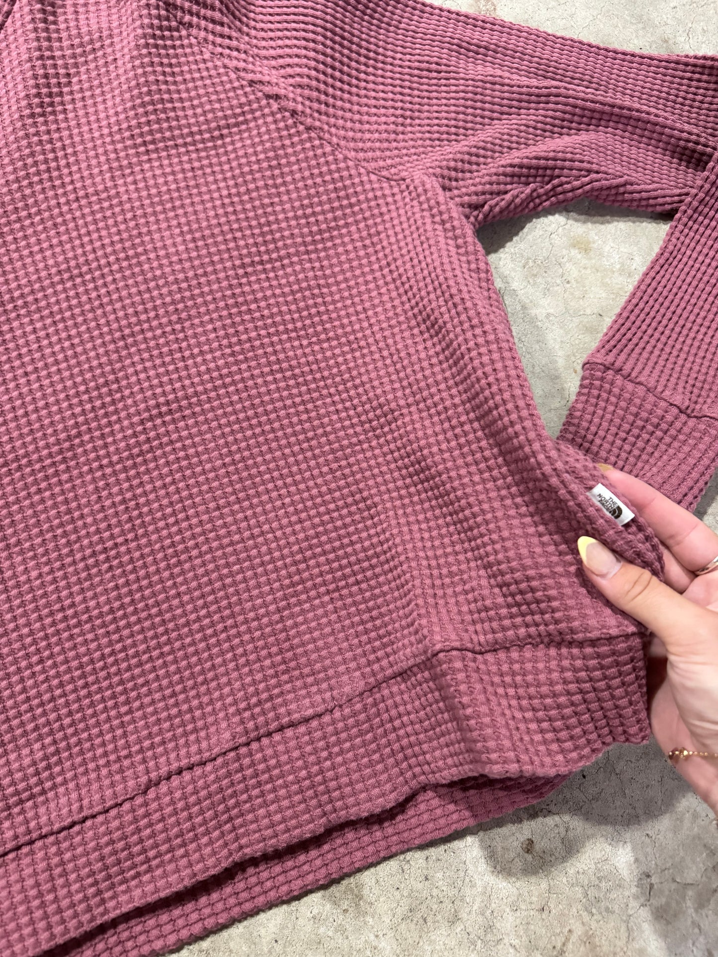 North Face Waffle Knit