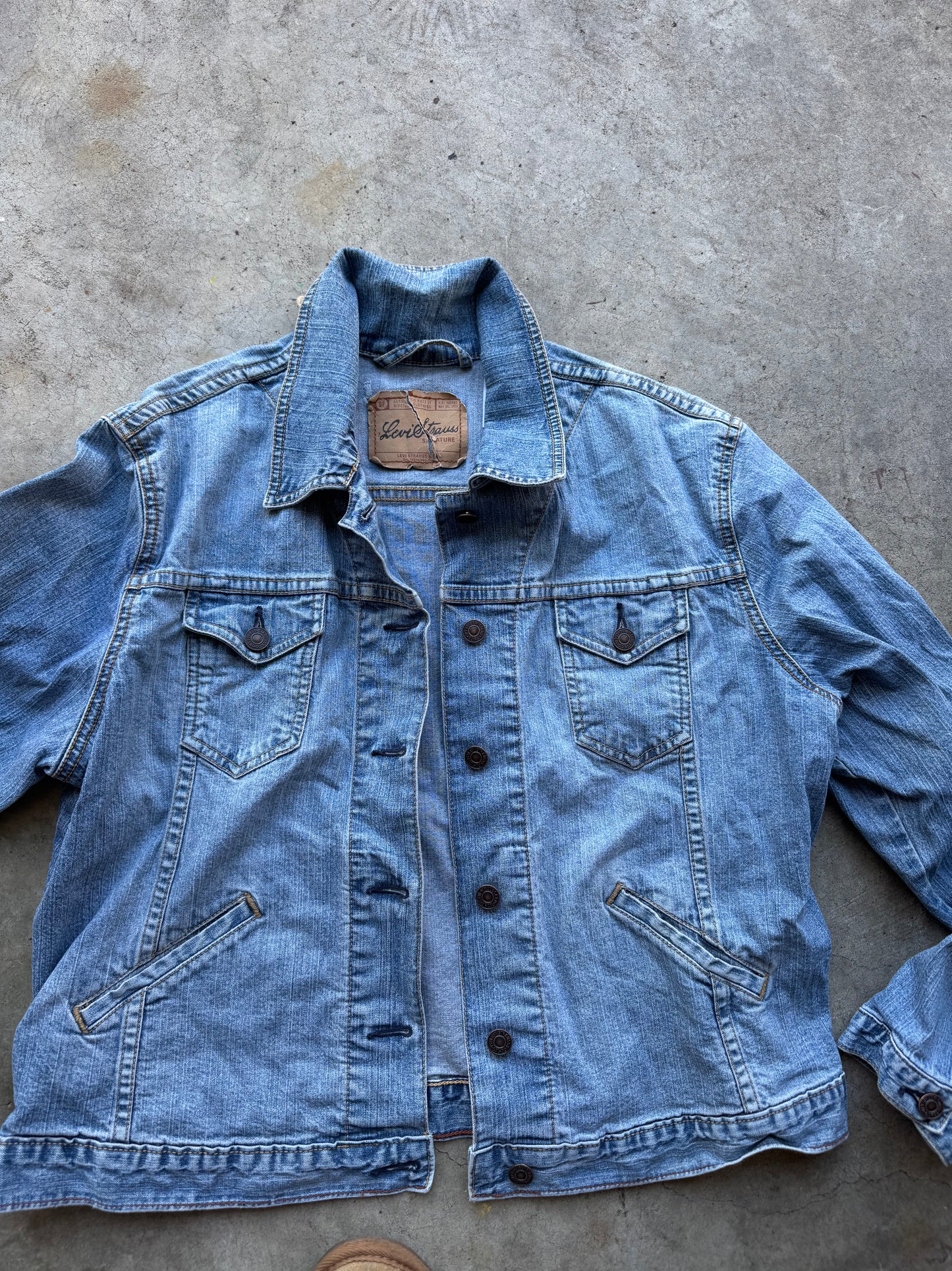 Vtg Levi Denim Jacket