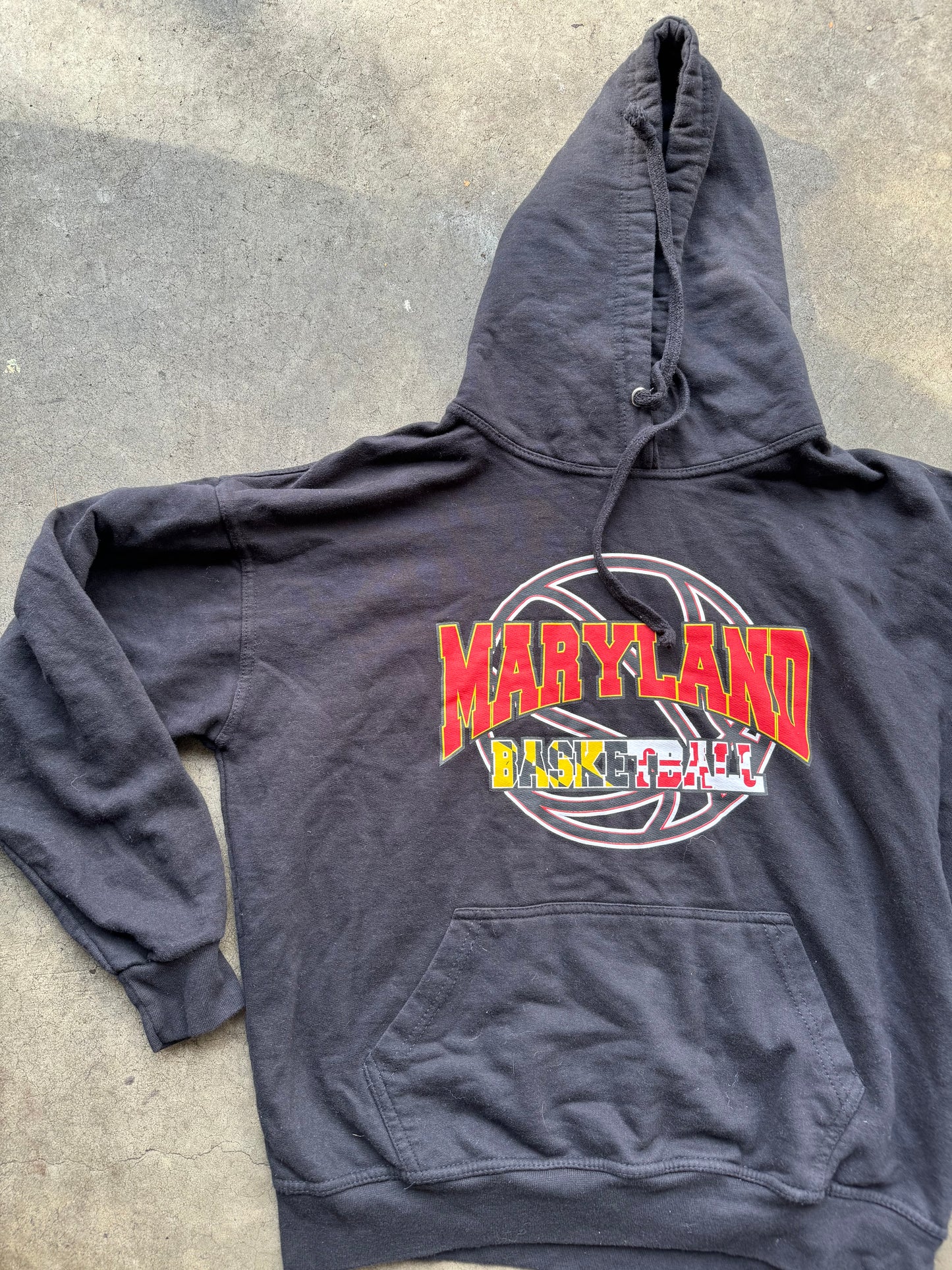 Vtg Maryland Basketball Hoodie