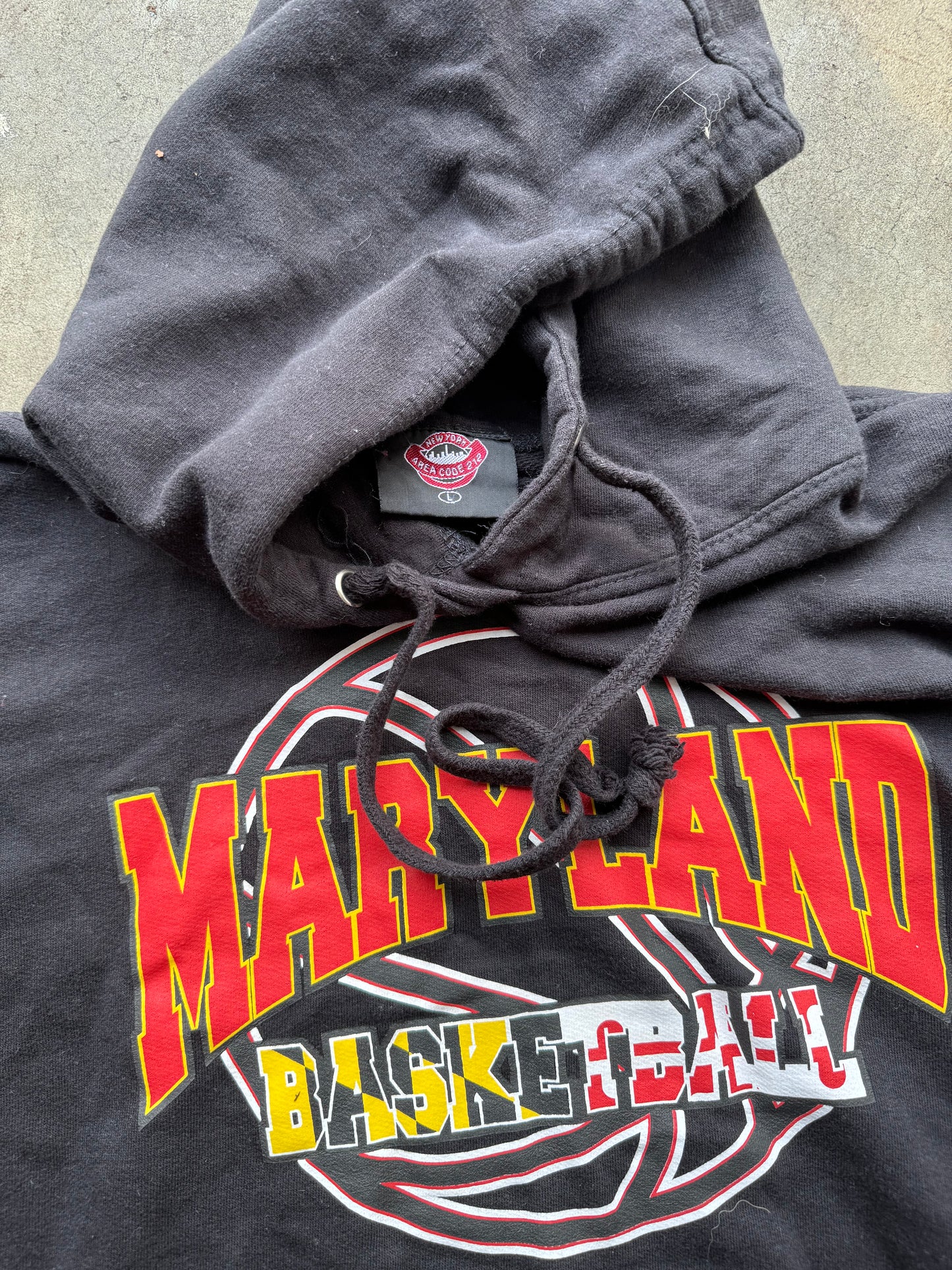 Vtg Maryland Basketball Hoodie