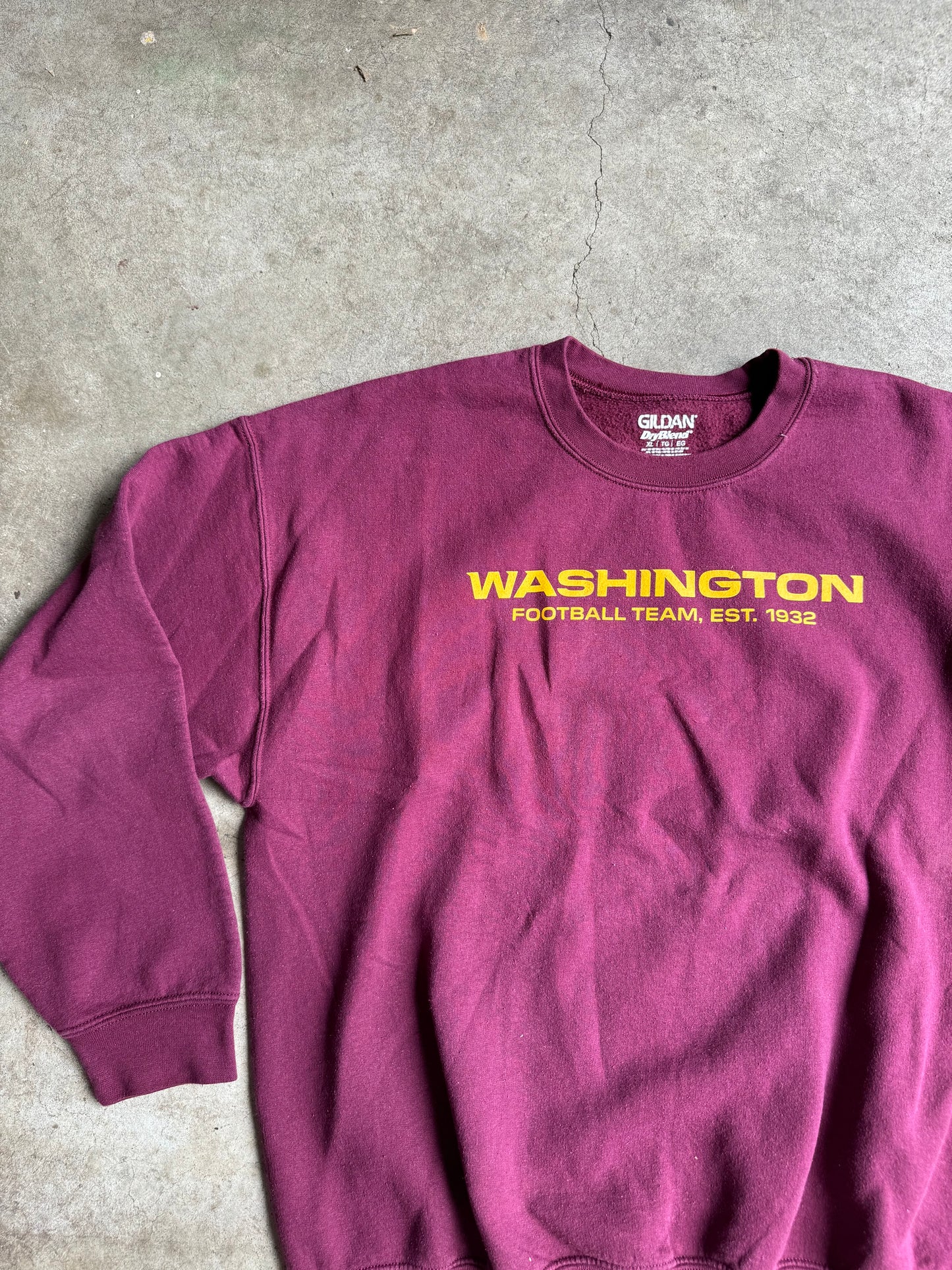 Vtg redskins crew