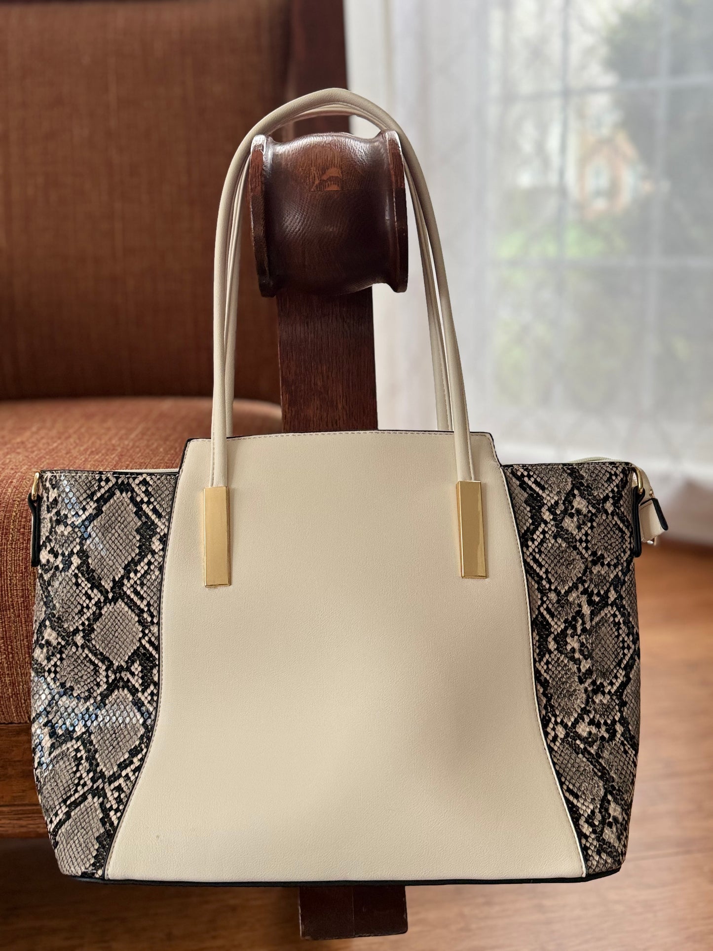 Snakeskin purse