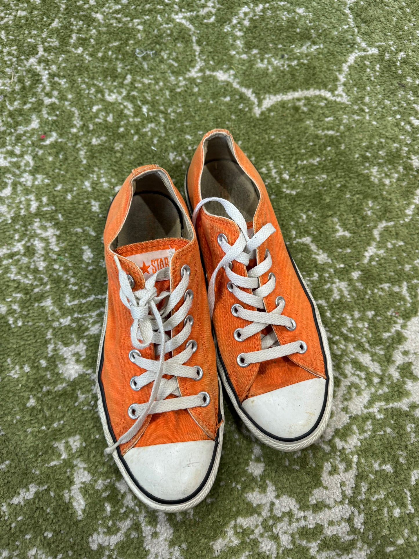 Orange converse