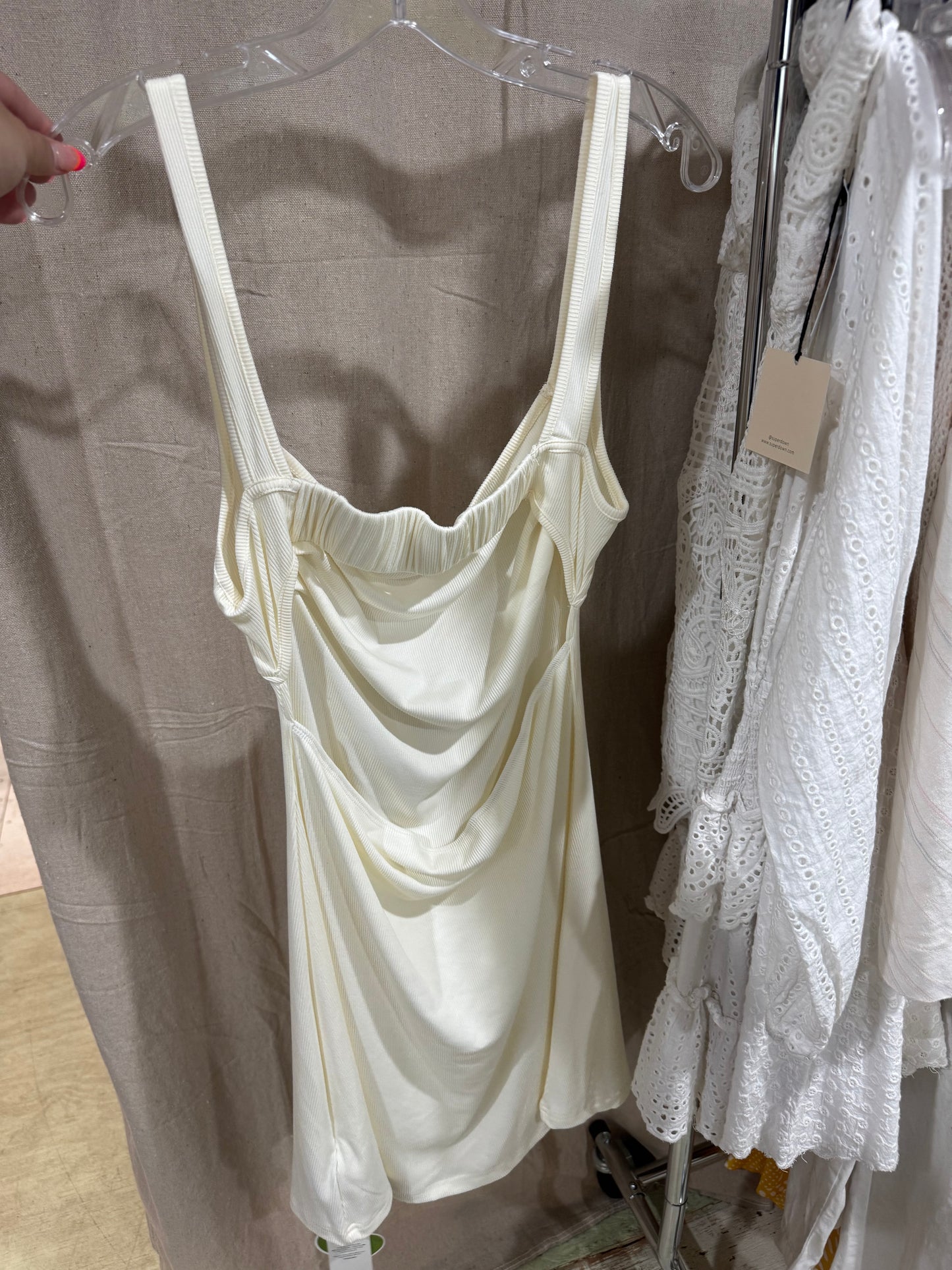 White NWT dress