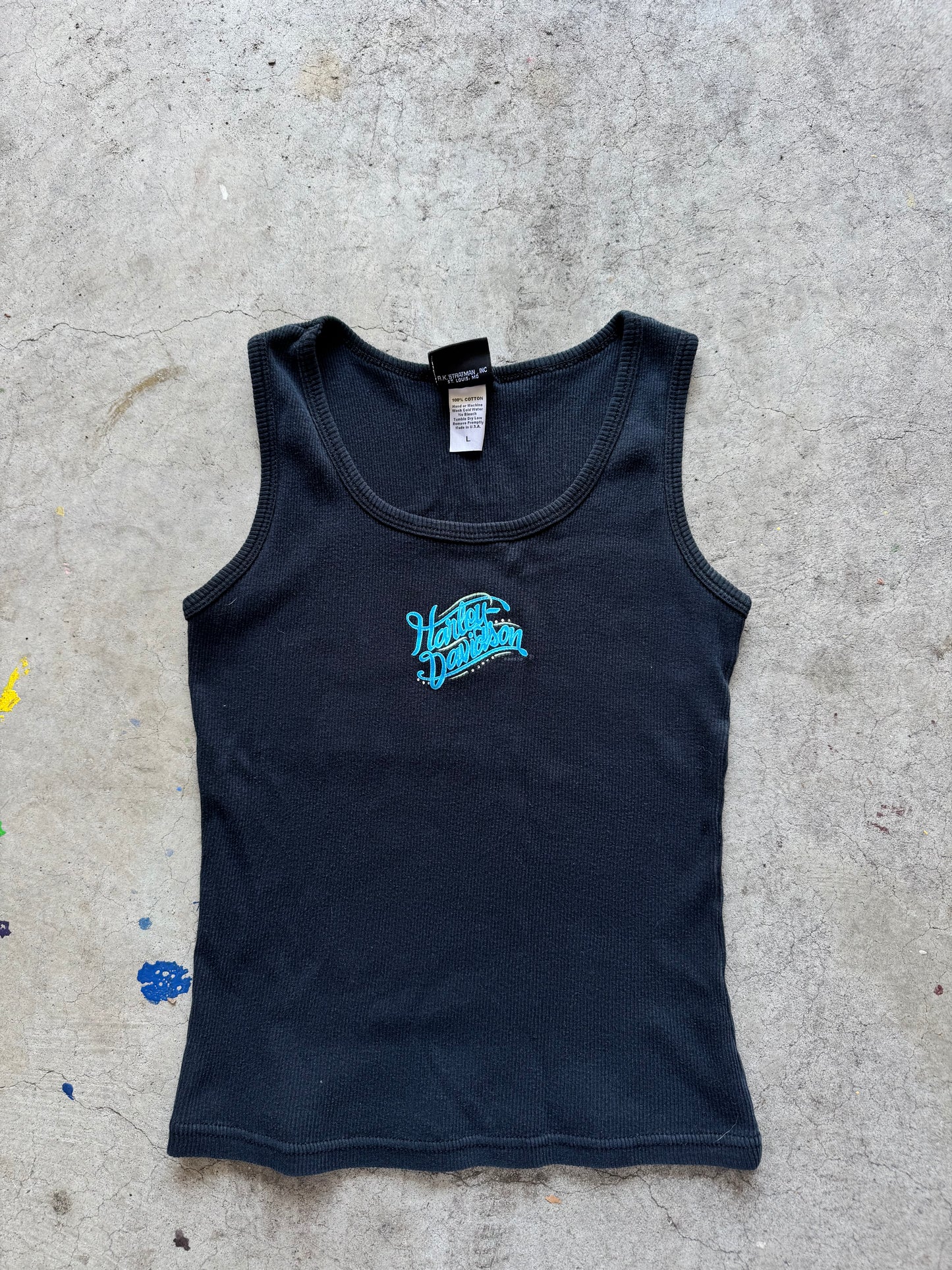 Vtg harley tank