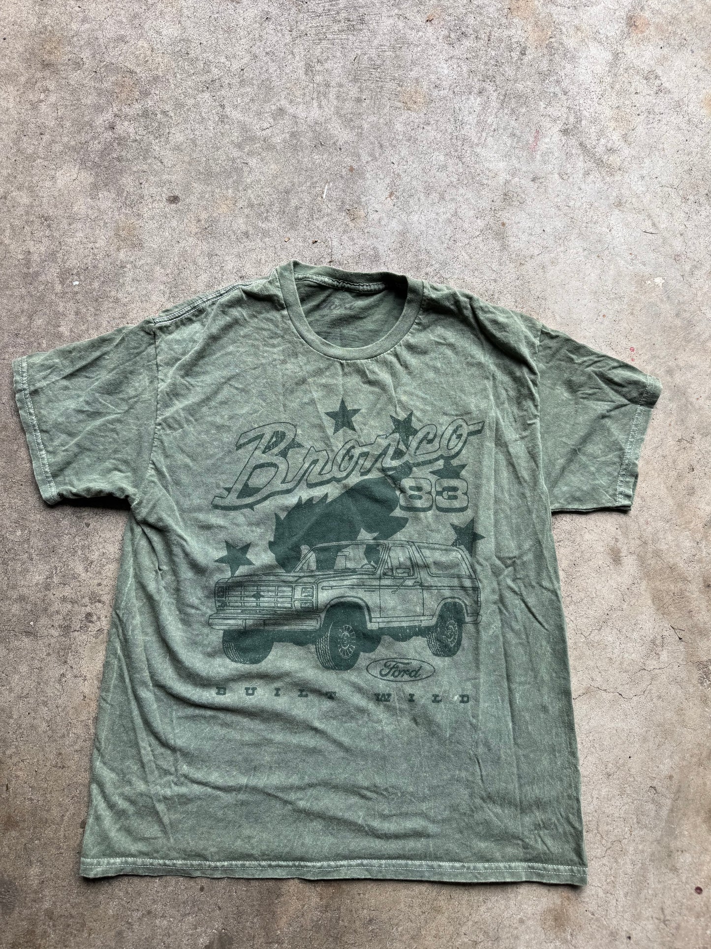 Vtg bronco tee