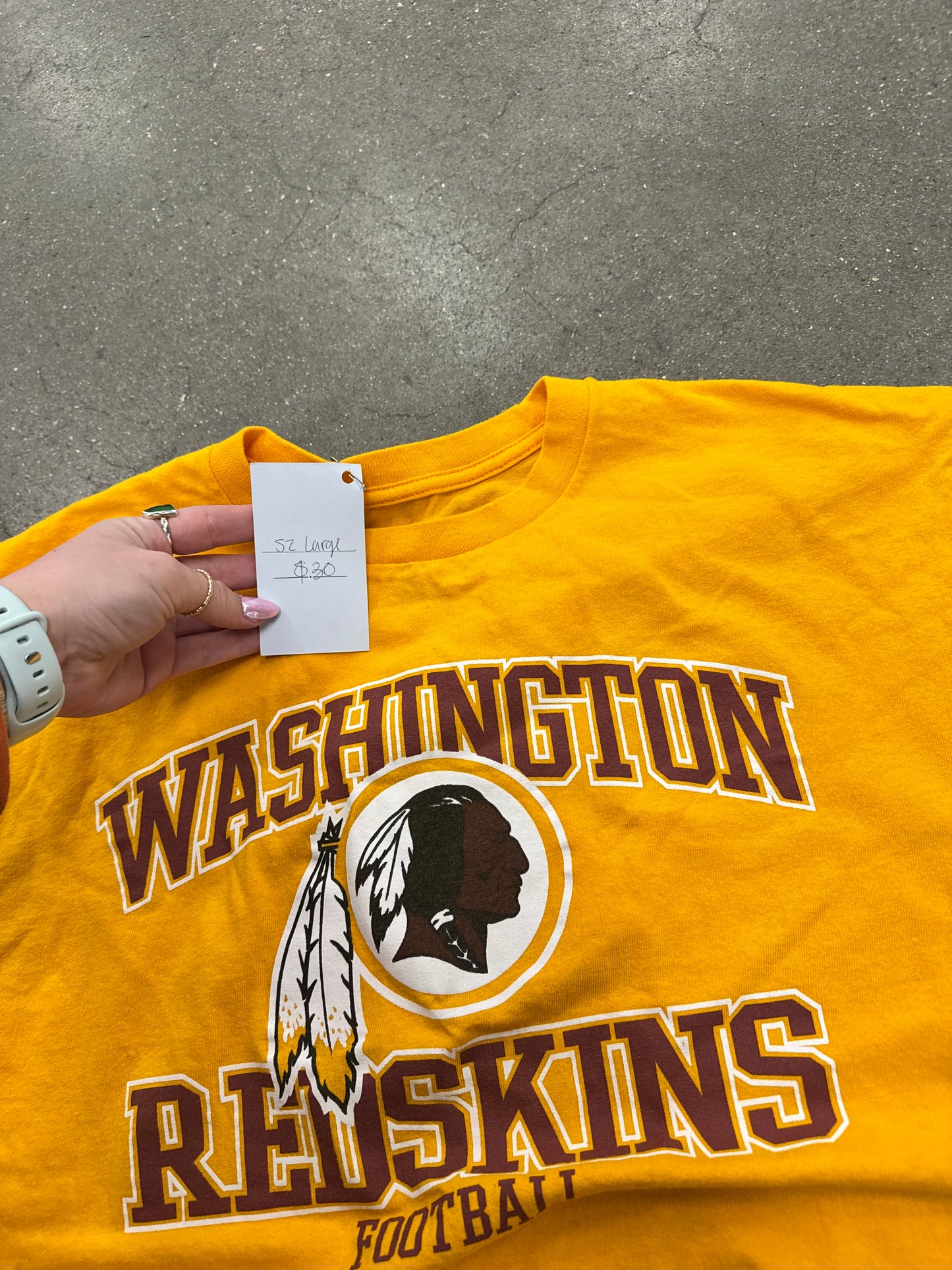 Redskins tee
