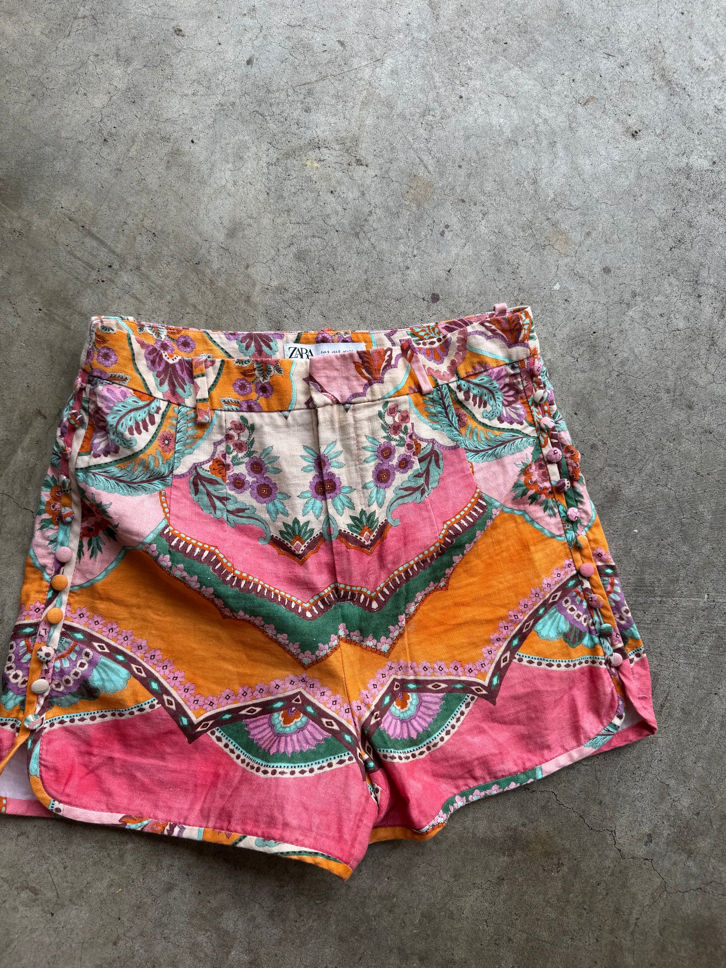 Zara jean shorts