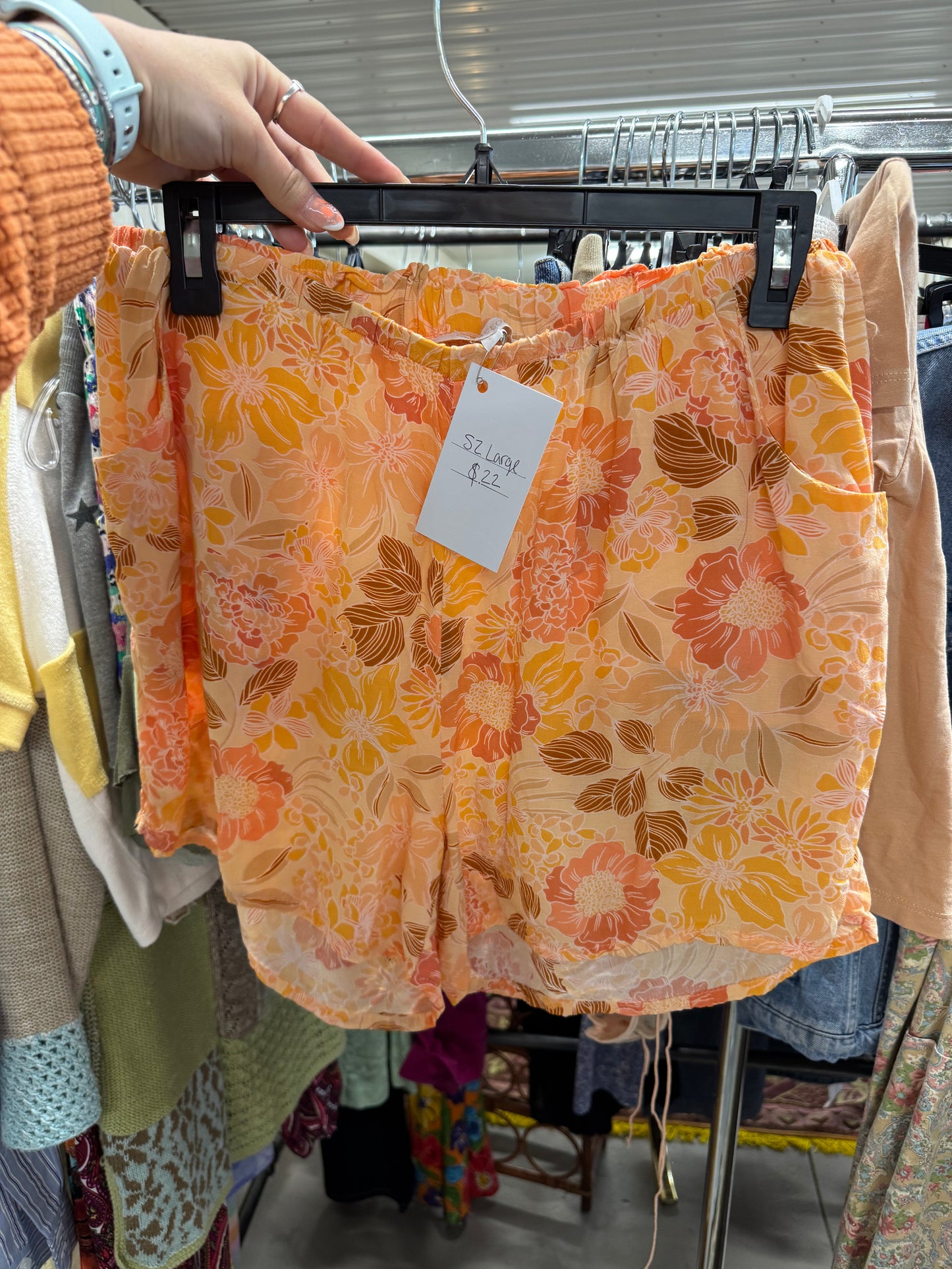 Flower shorts