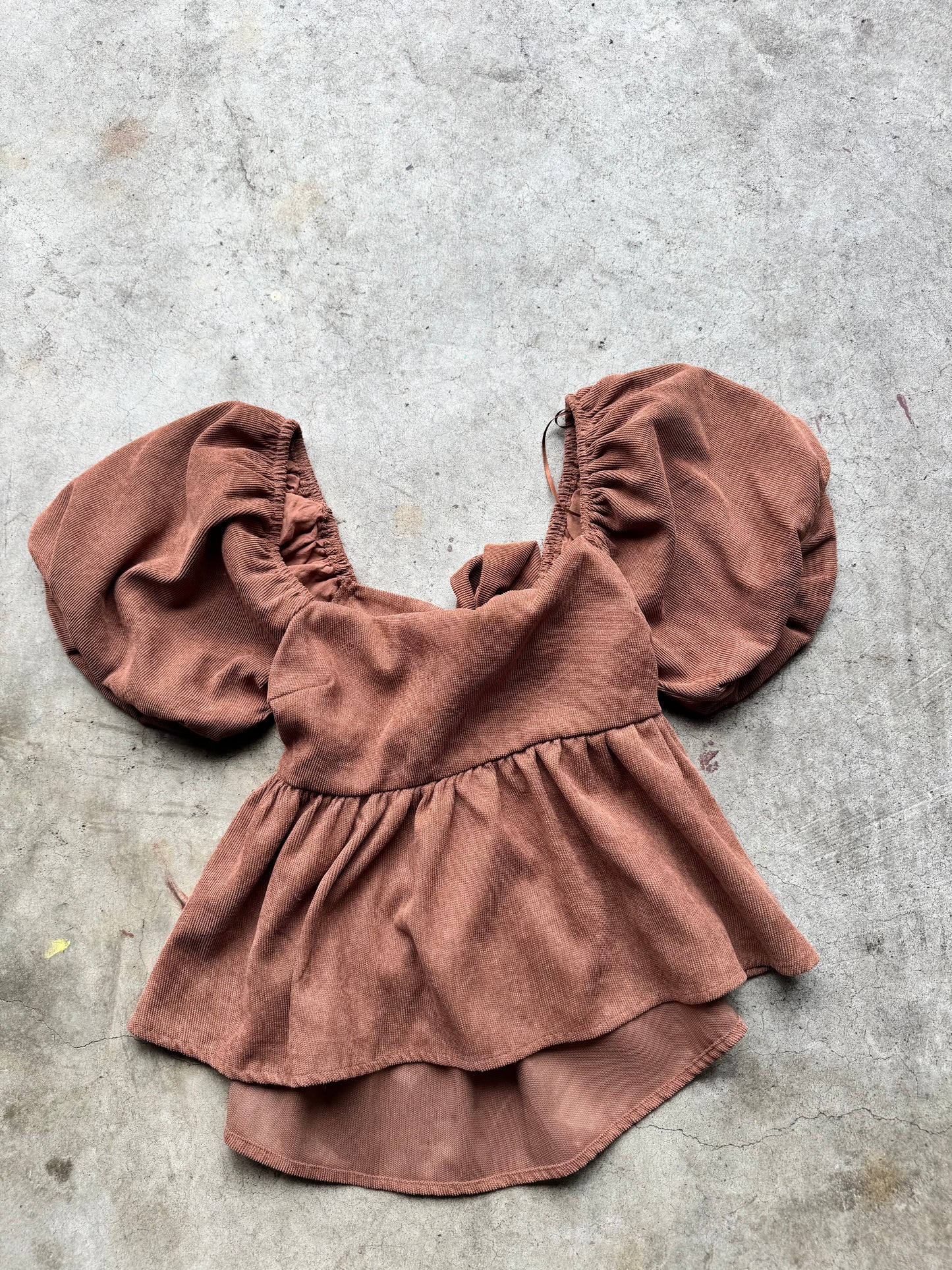Brown top