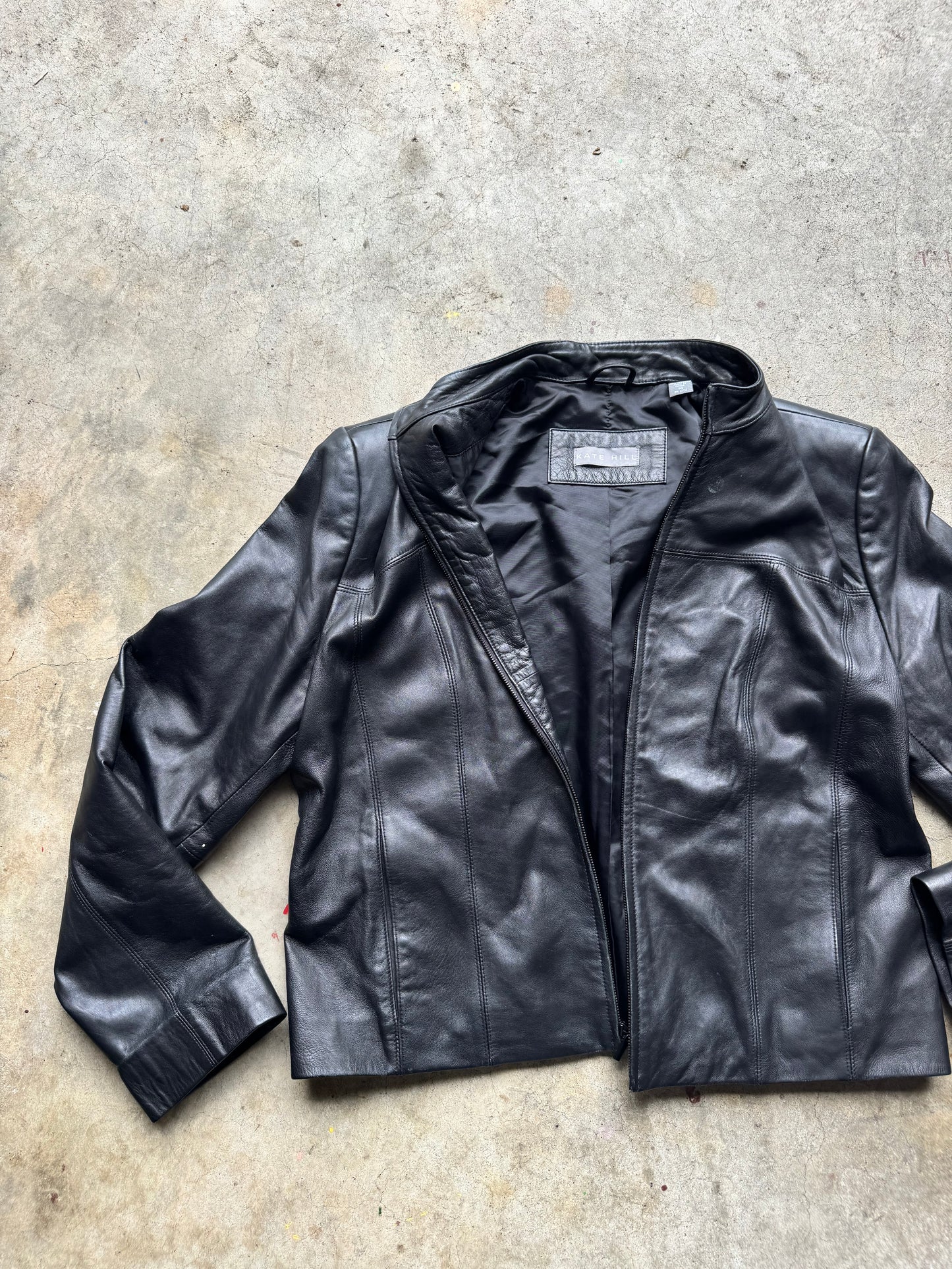 Leather jacket