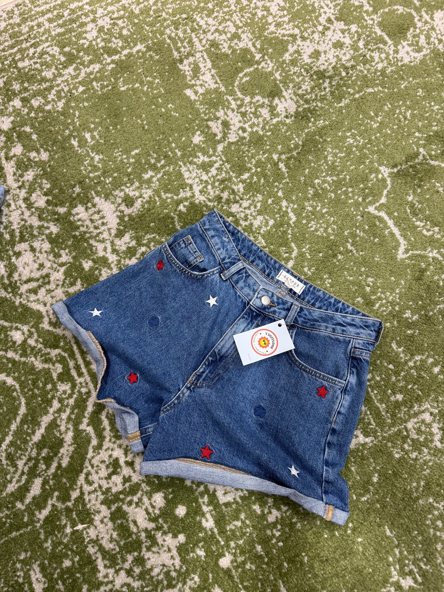 Star Jean shorts