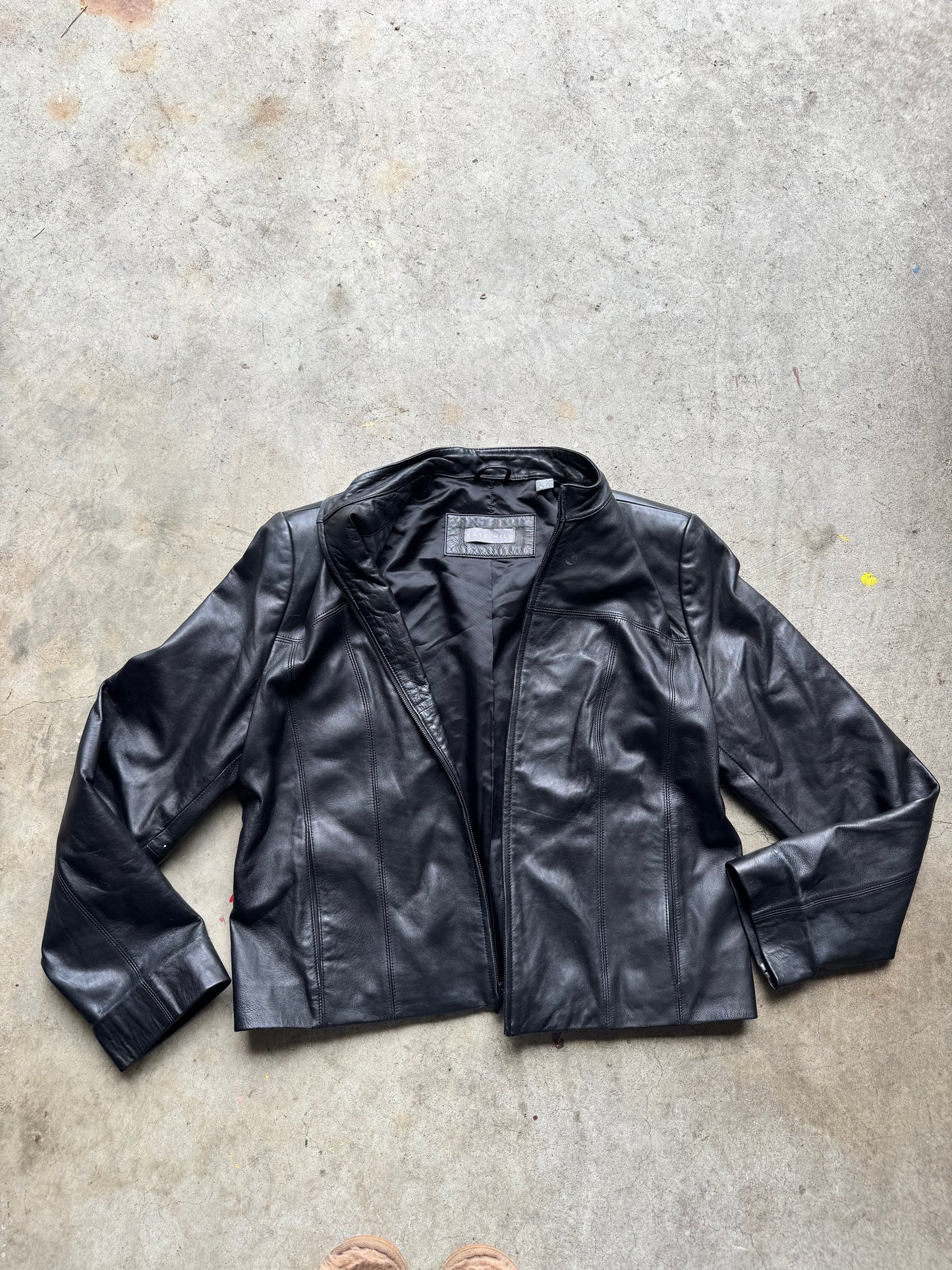 Leather jacket