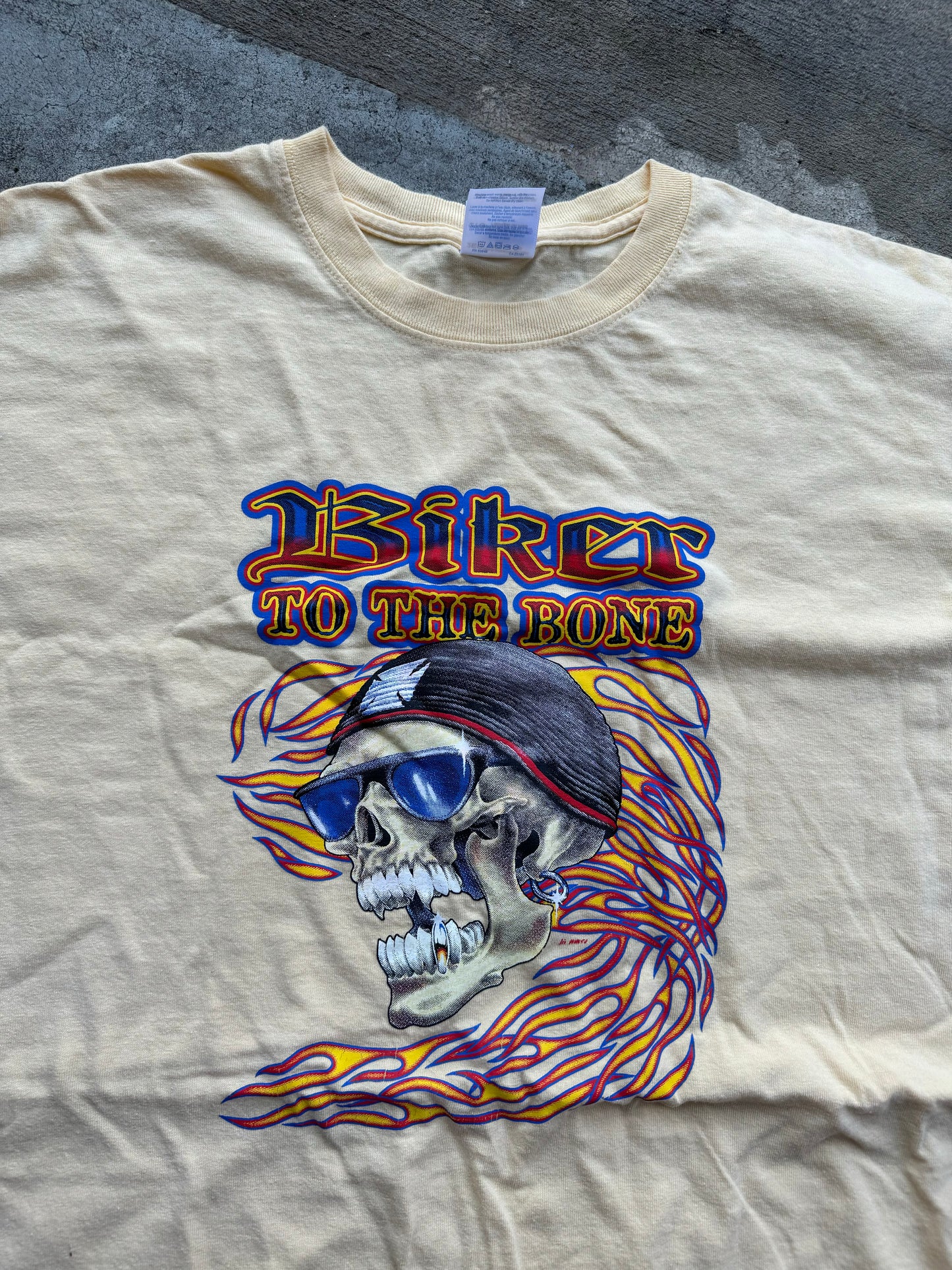 Vtg Biker Tee