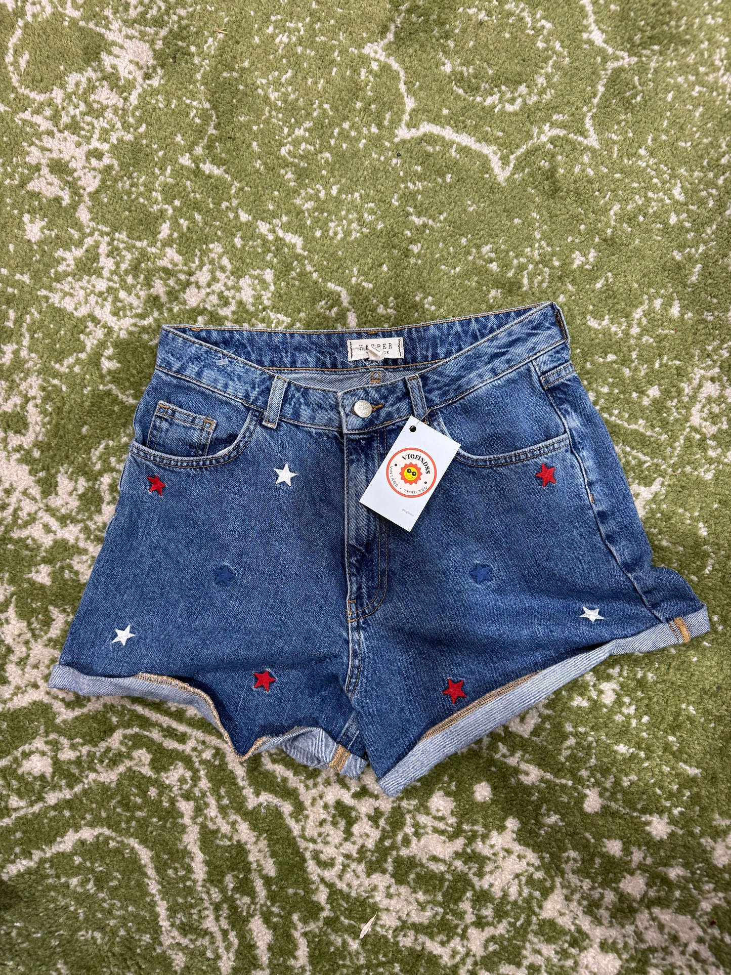 Star Jean shorts