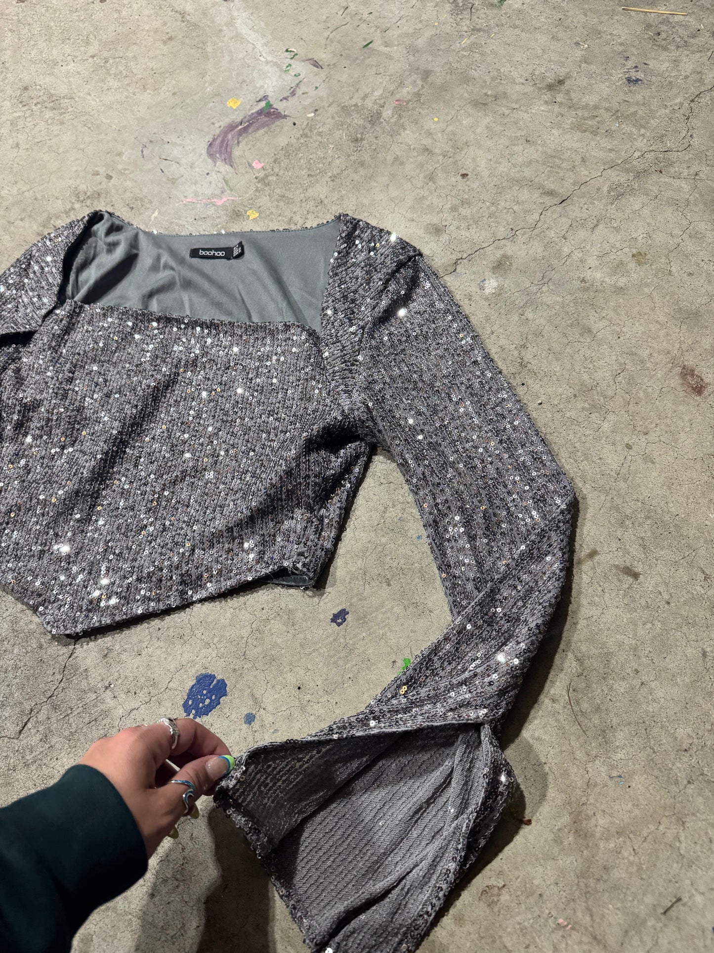 Sparkly top