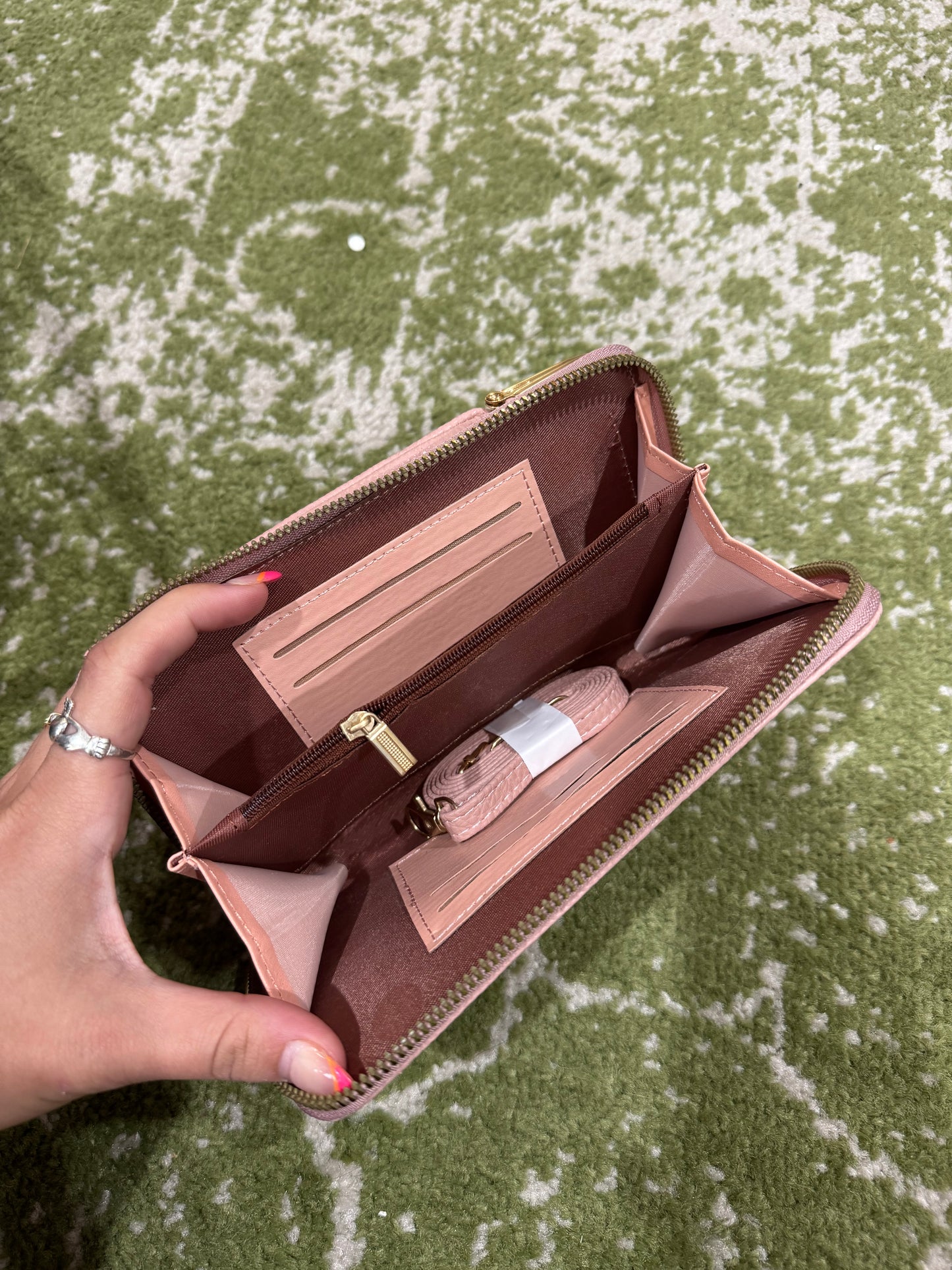 Pink wallet