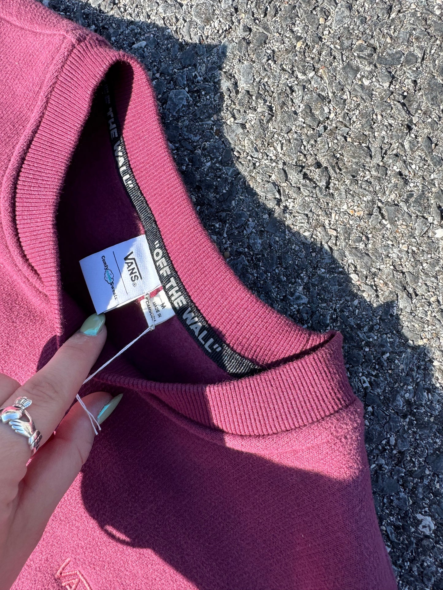 Vans cropped crewneck