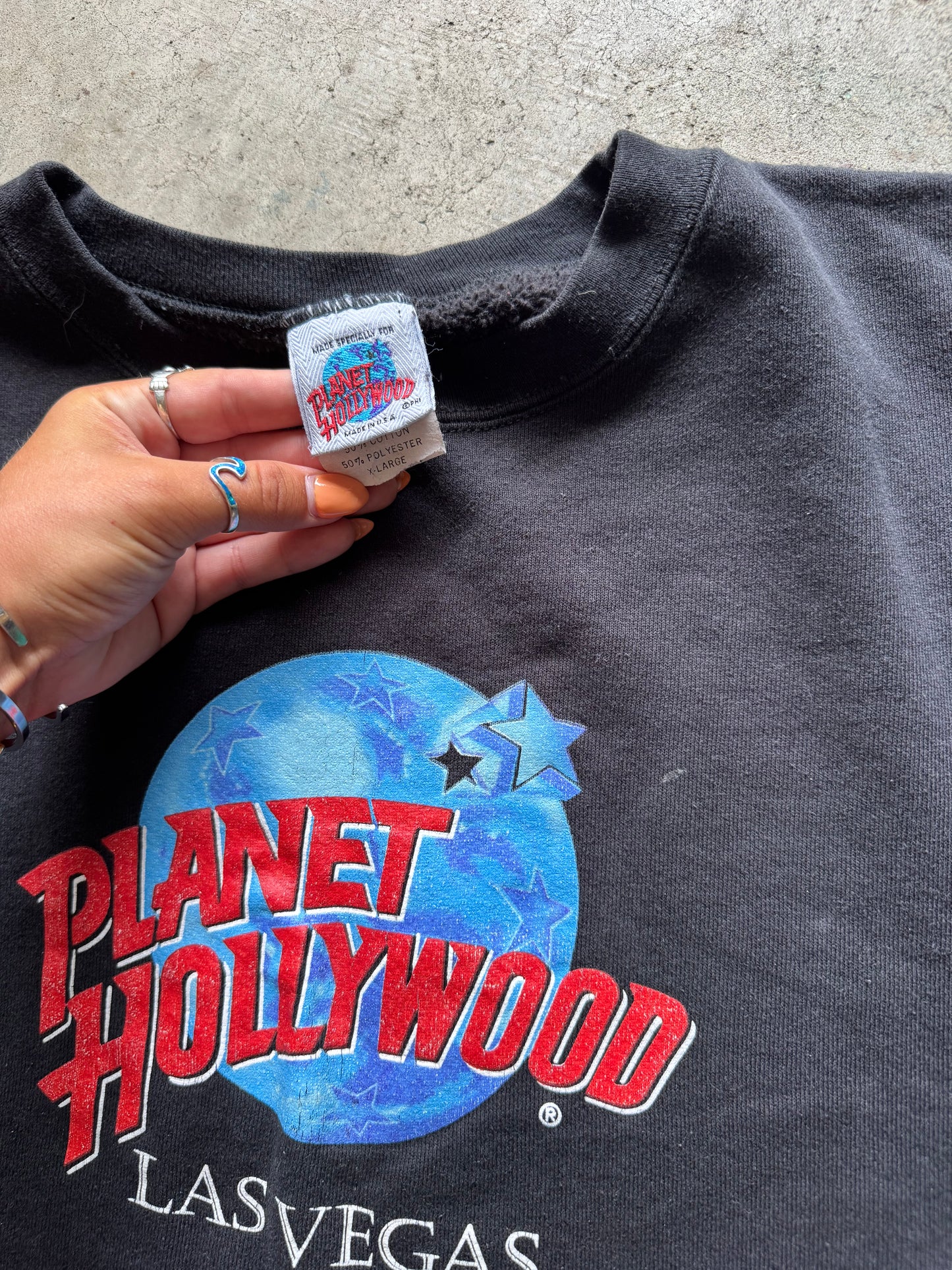Vtg planet Hollywood crewneck