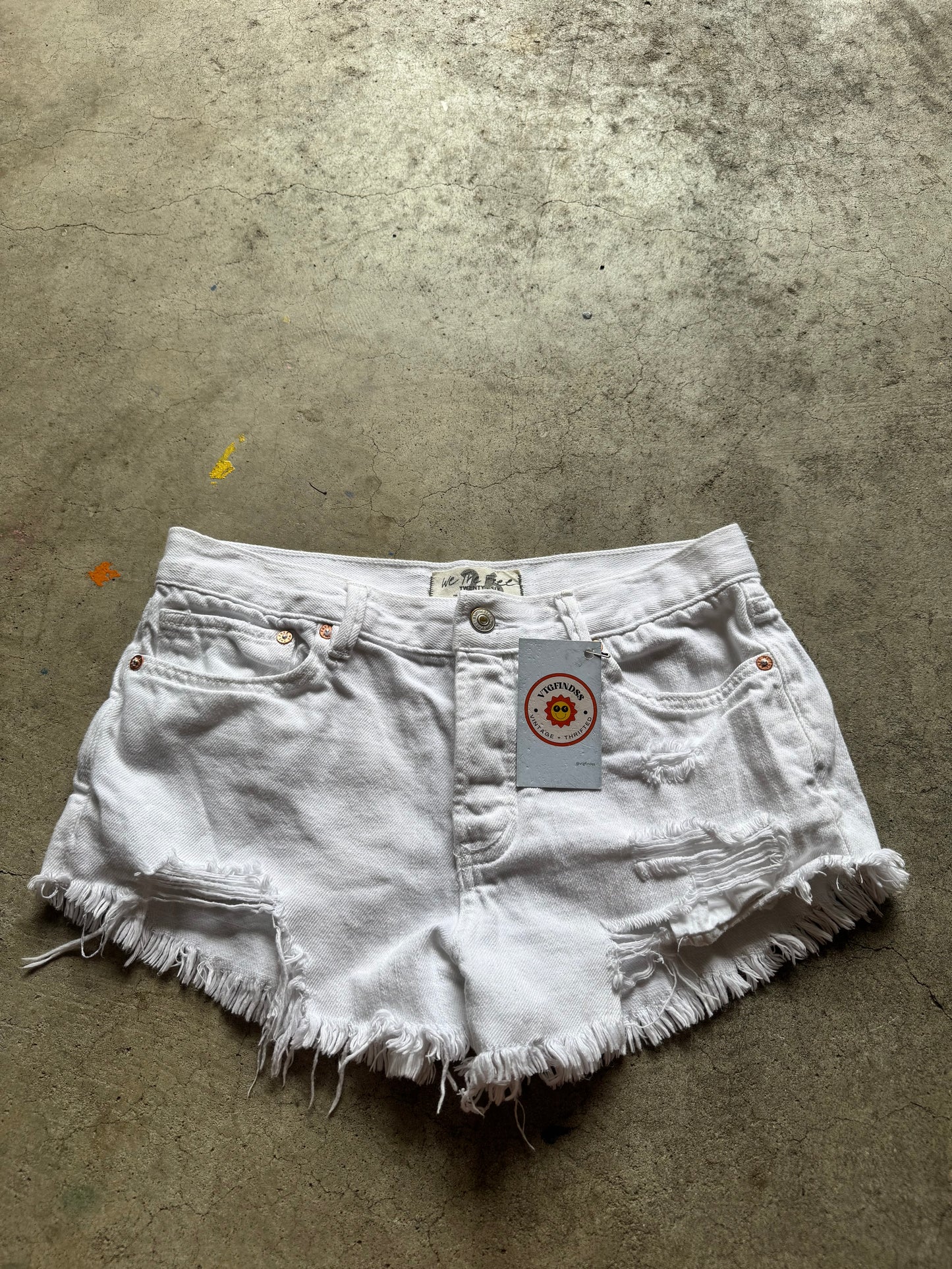 White shorts