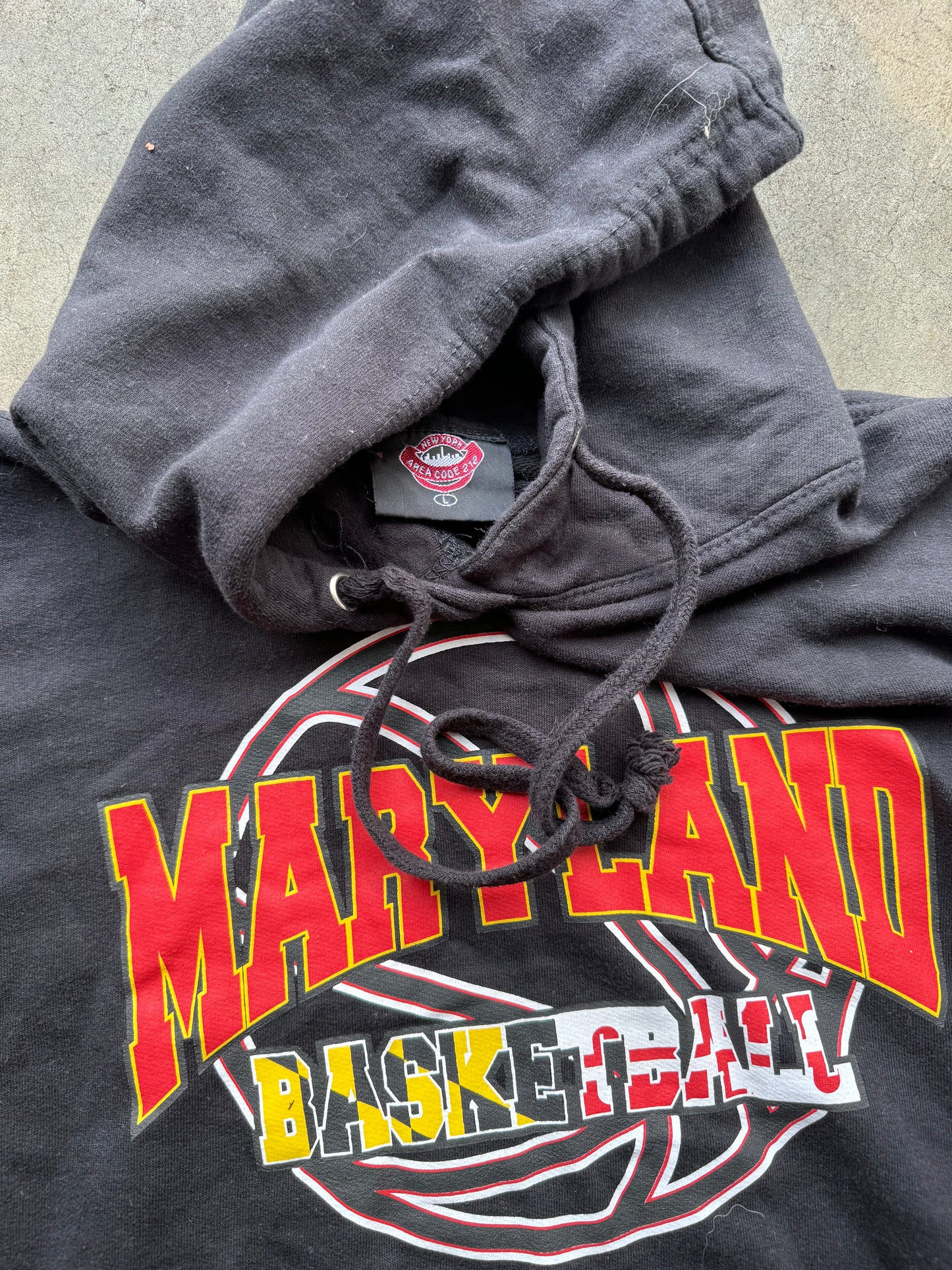 Vtg Maryland Basketball Hoodie