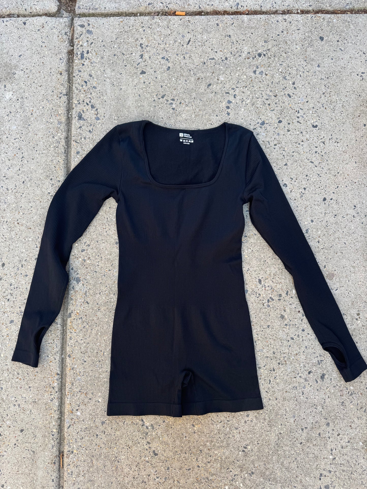 Black one piece
