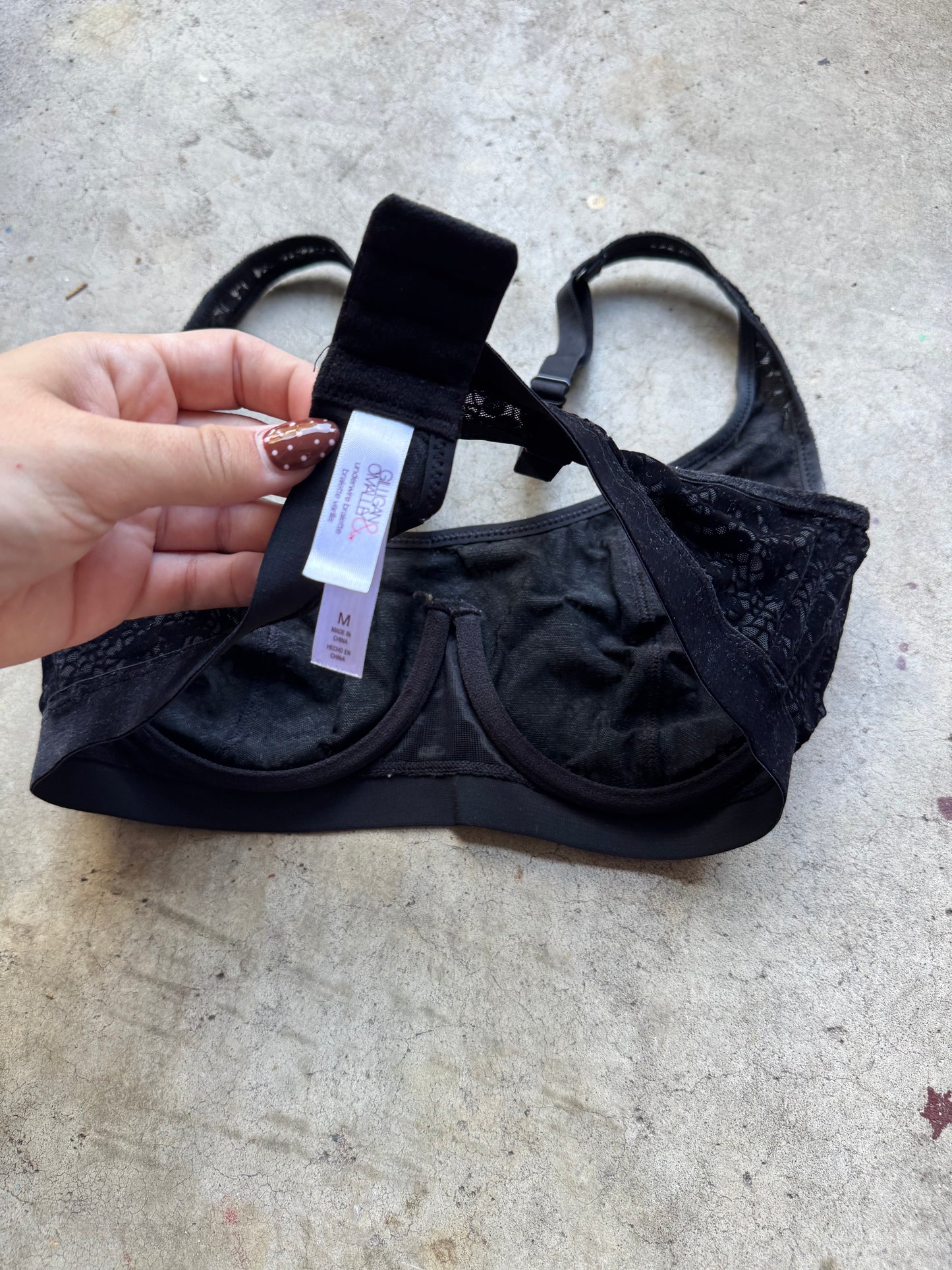 Lace bra