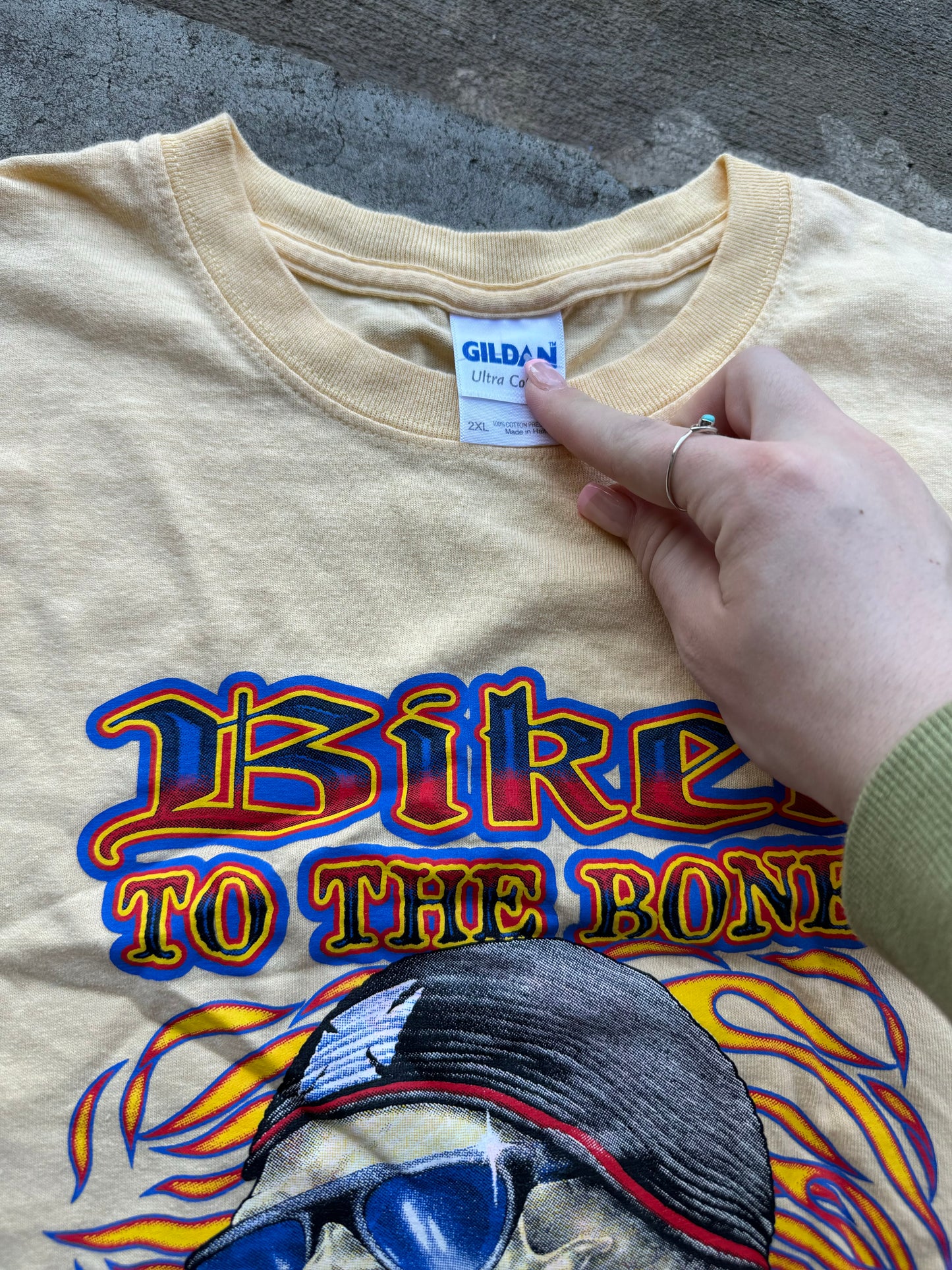 Vtg Biker Tee