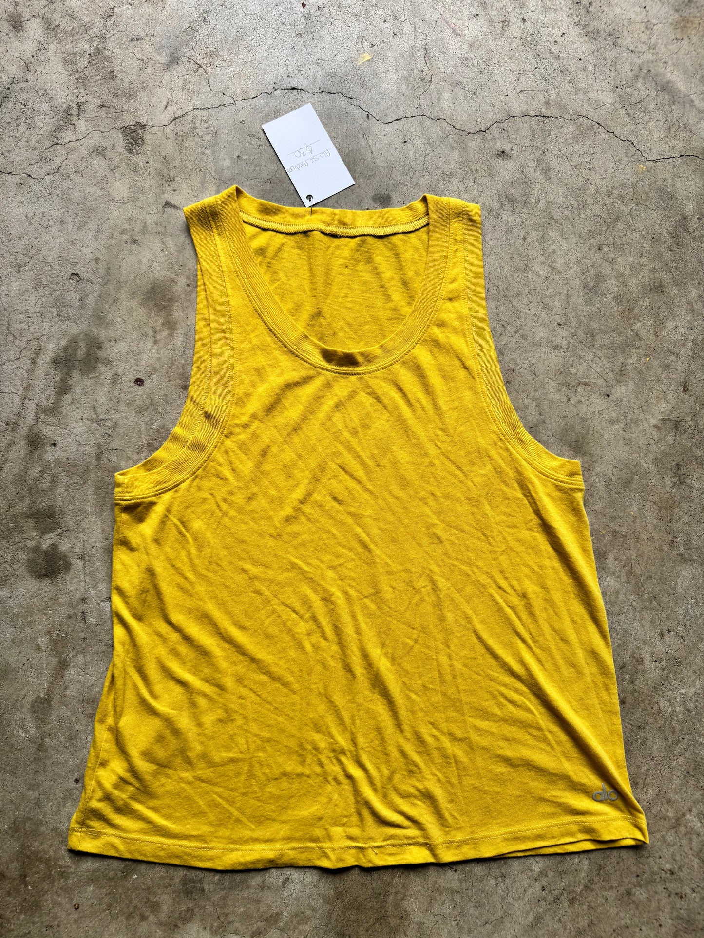Alo Yellow Tank