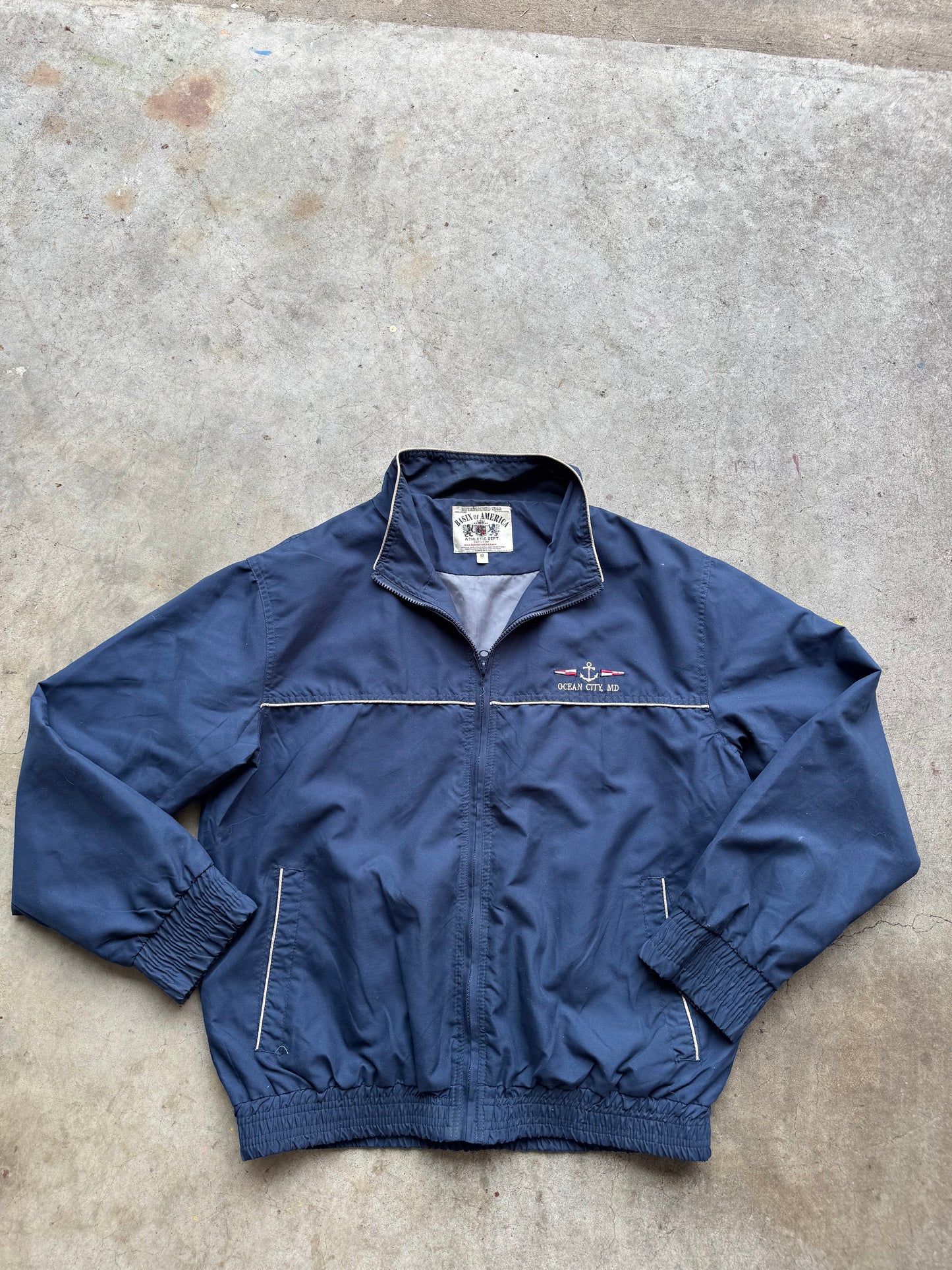Vtg OCMD zip up
